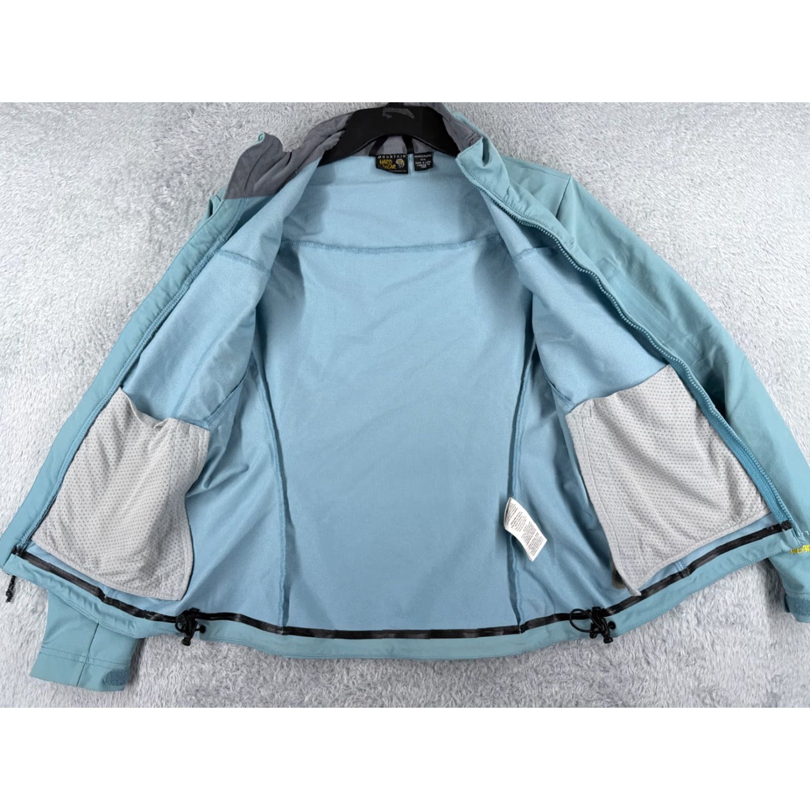 Mountain Hardwear Mountain Hardwear Jacket Womens Medium Blue Full Zip Nylon Blend Mock Neck Jacket Womens Medium Blue Full Zip Nylon Blend Mock Neck Size M / US 6-8 / IT 42-44 - 2 Thumbnail