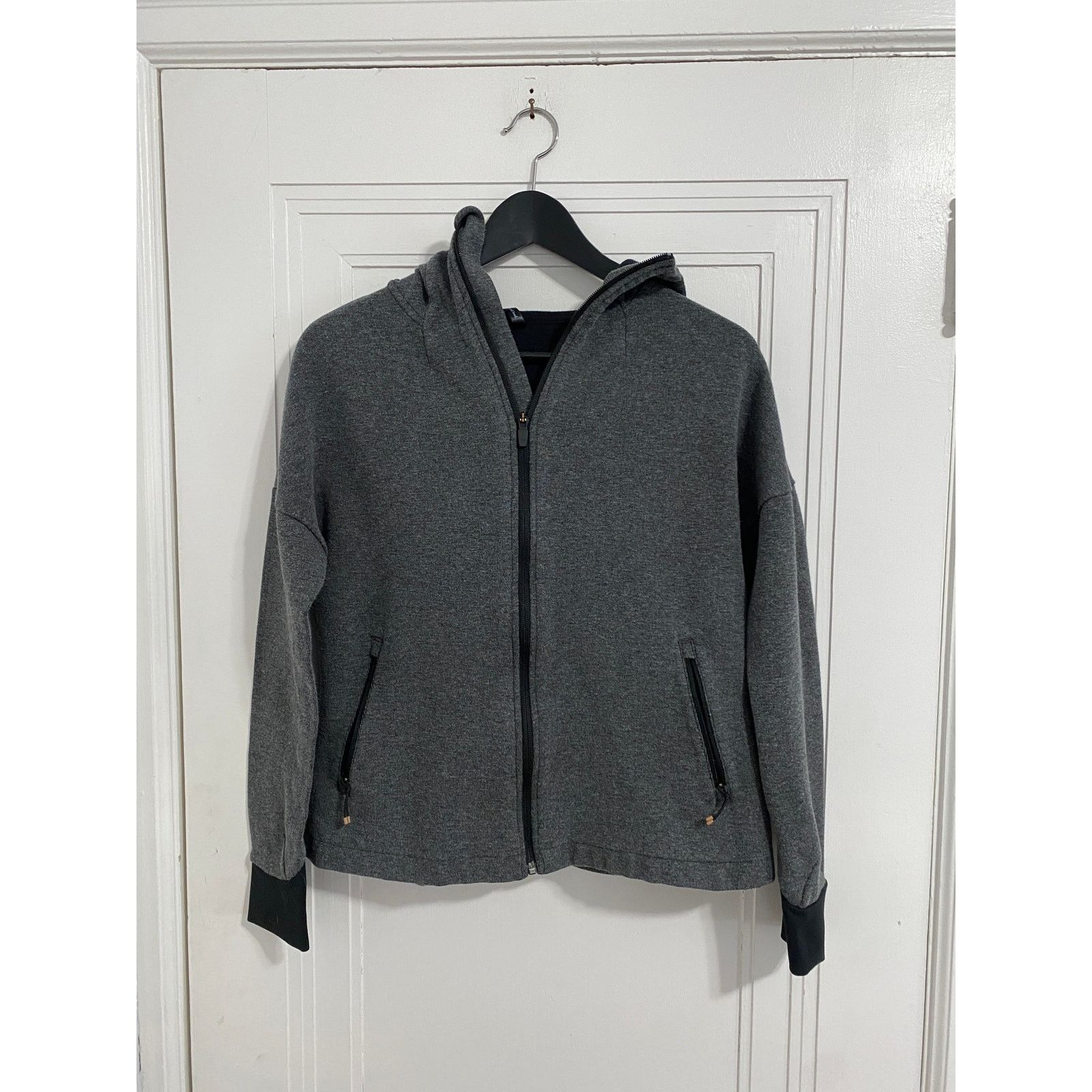 Rei Women's Gray REI Full-Zip Hoodie Sweatshirt Size Small Size S / US 4 / IT 40 - 1 Thumbnail