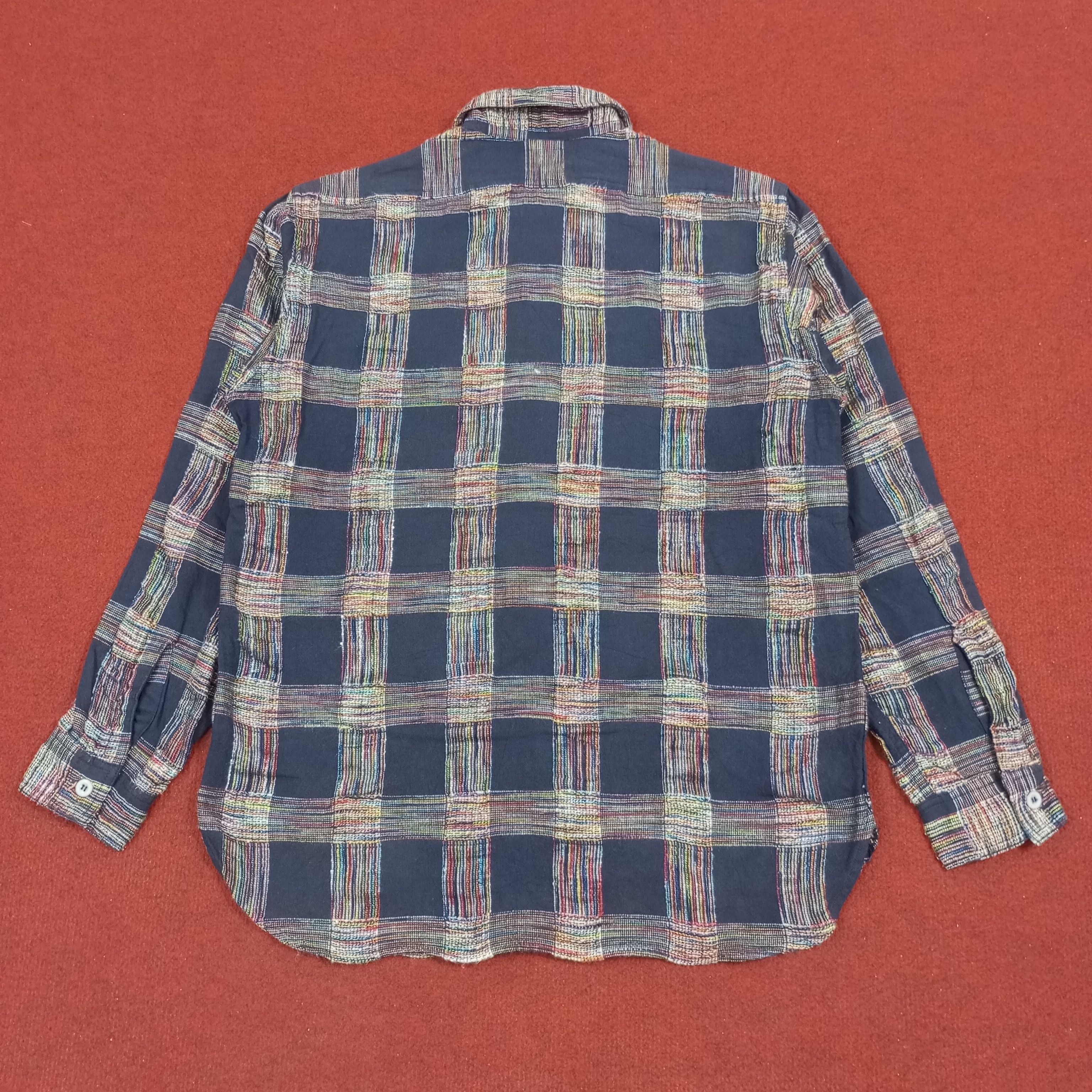 Japanese Brand × Sugar Cane × Vintage Sugar Cane Japanese Brand Double Pocket Design Shirt Size US M / EU 48-50 / 2 - 3 Thumbnail