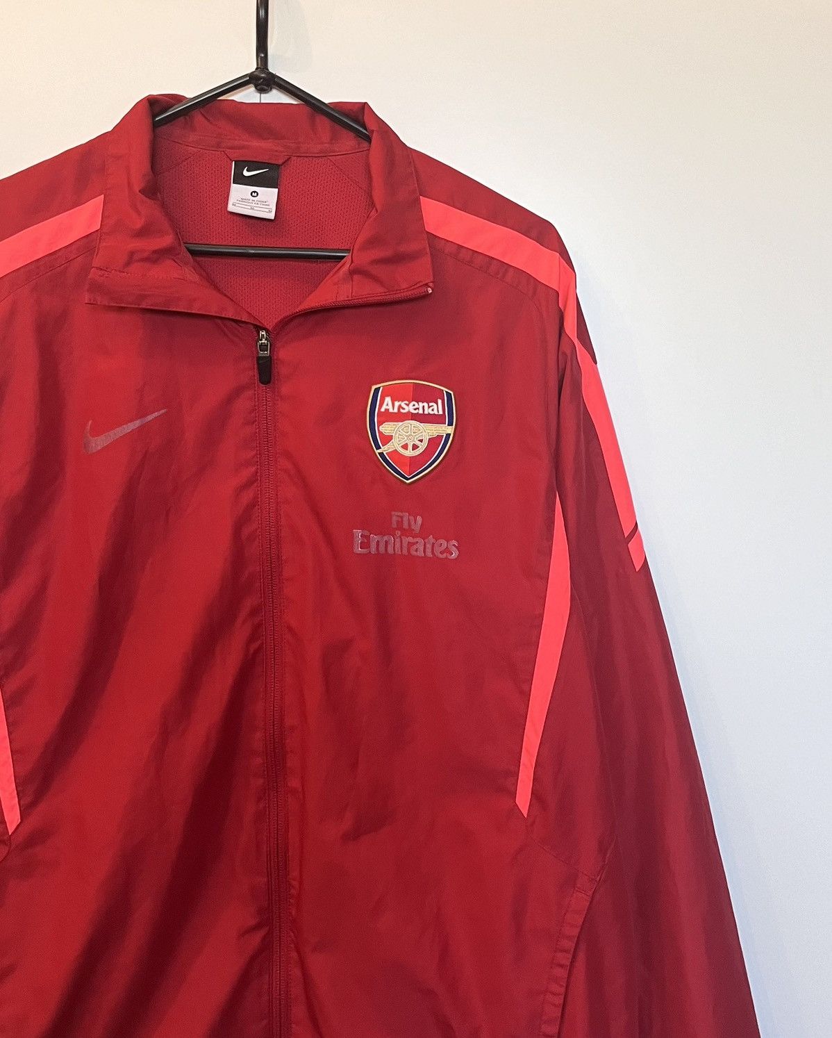 Nike × Vintage 🔥Vintage Arsenal 2006 Nike Soccer Light Jacket Size US M / EU 48-50 / 2 - 4 Thumbnail