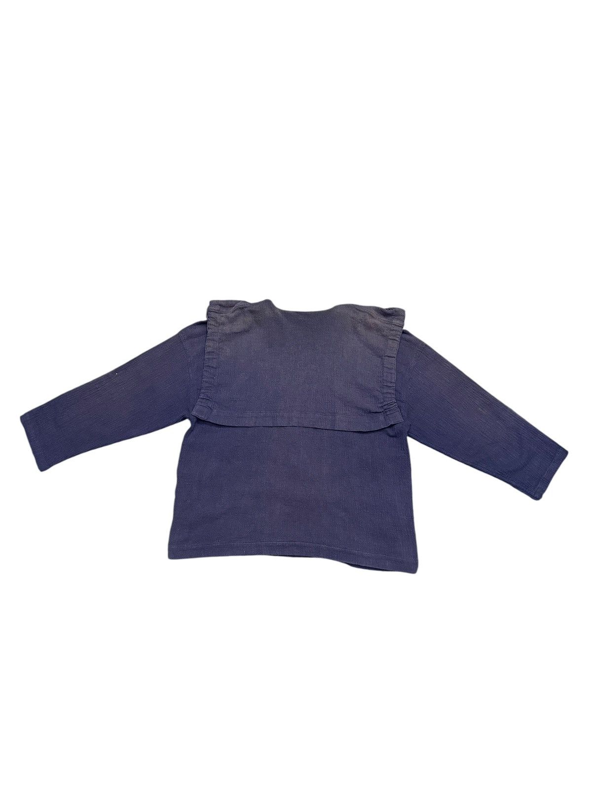 Issey Miyake RARE!! Vintage 70s Issey Miyake Asymmetrical Indigo Kimono Size US M / EU 48-50 / 2 - 9 Thumbnail