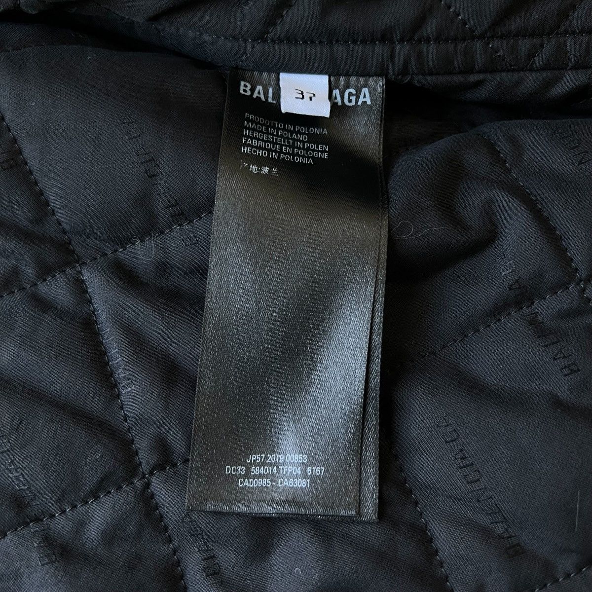 Balenciaga BALENCIAGA 2019AW OVERSIZED PLAID PADDED SHIRTS JACKET Size US M / EU 48-50 / 2 - 7 Thumbnail