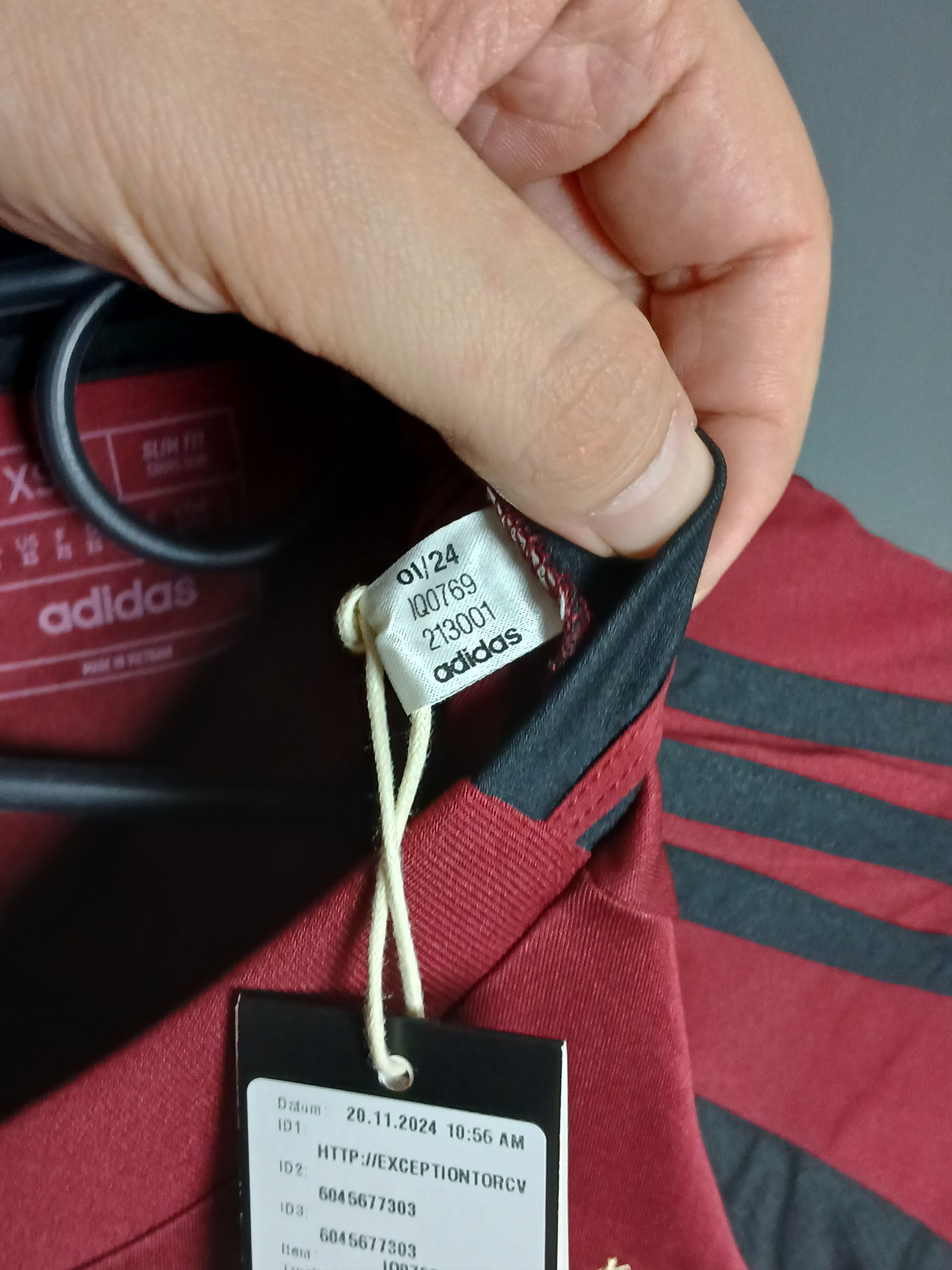 Adidas New Belgium 2024 Home De Bruyne Football Jersey T-Shirt Size US XS / EU 42 / 0 - 8 Thumbnail