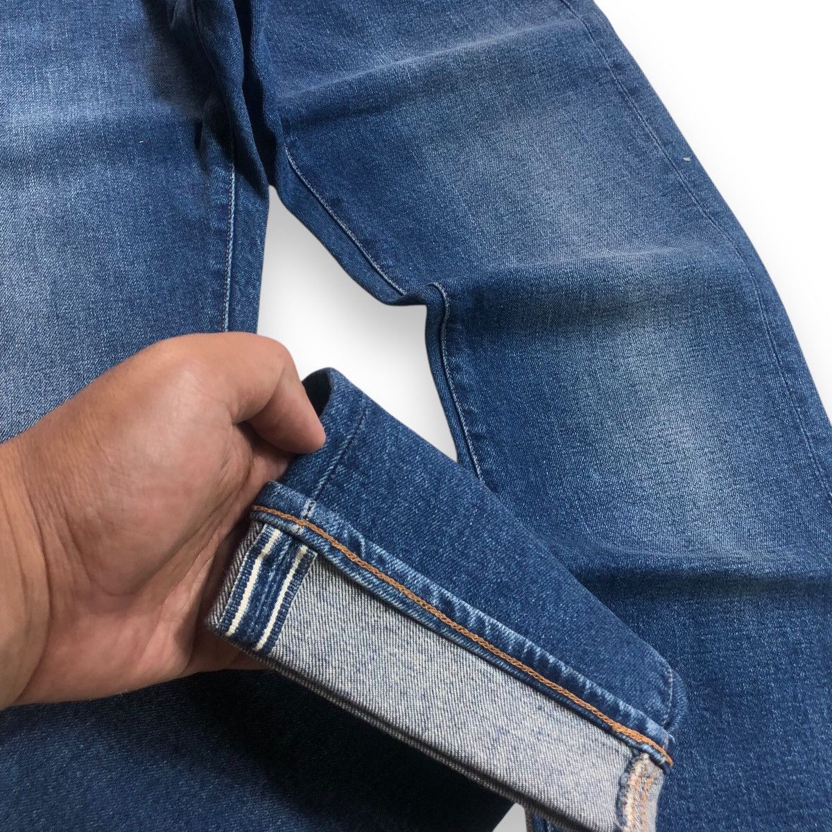 Levi's Made & Crafted LEVIS MADE & CRAFT SELVEDGE X LEVIS BLUE TAB JEANS Size US 30 / EU 46 - 18 Thumbnail