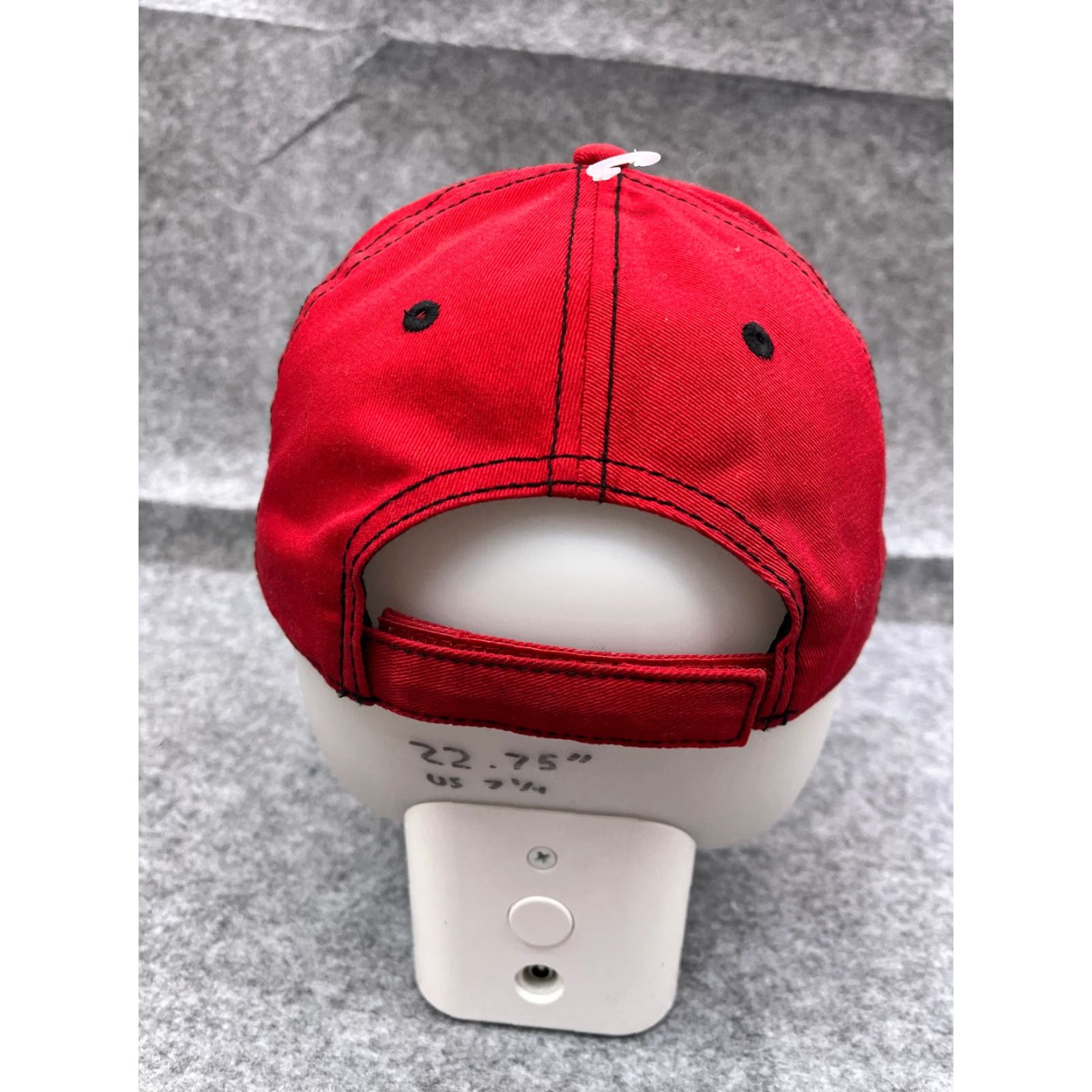 Vintage East West Hat Cap Baseball Cap Adjustable Adult One Size Red Men Vintage No Size ONE SIZE - 6 Thumbnail
