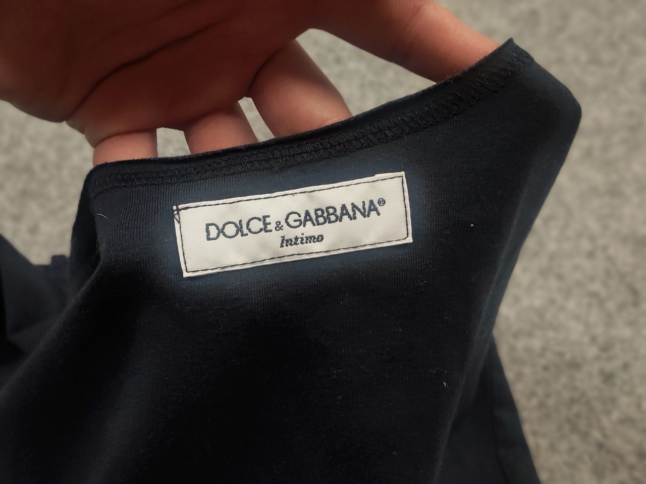 Dolce & Gabbana Vintage 90's Dolce & Gabbana Intimo Tank Tops button Blue Size M / US 6-8 / IT 42-44 - 9 Thumbnail