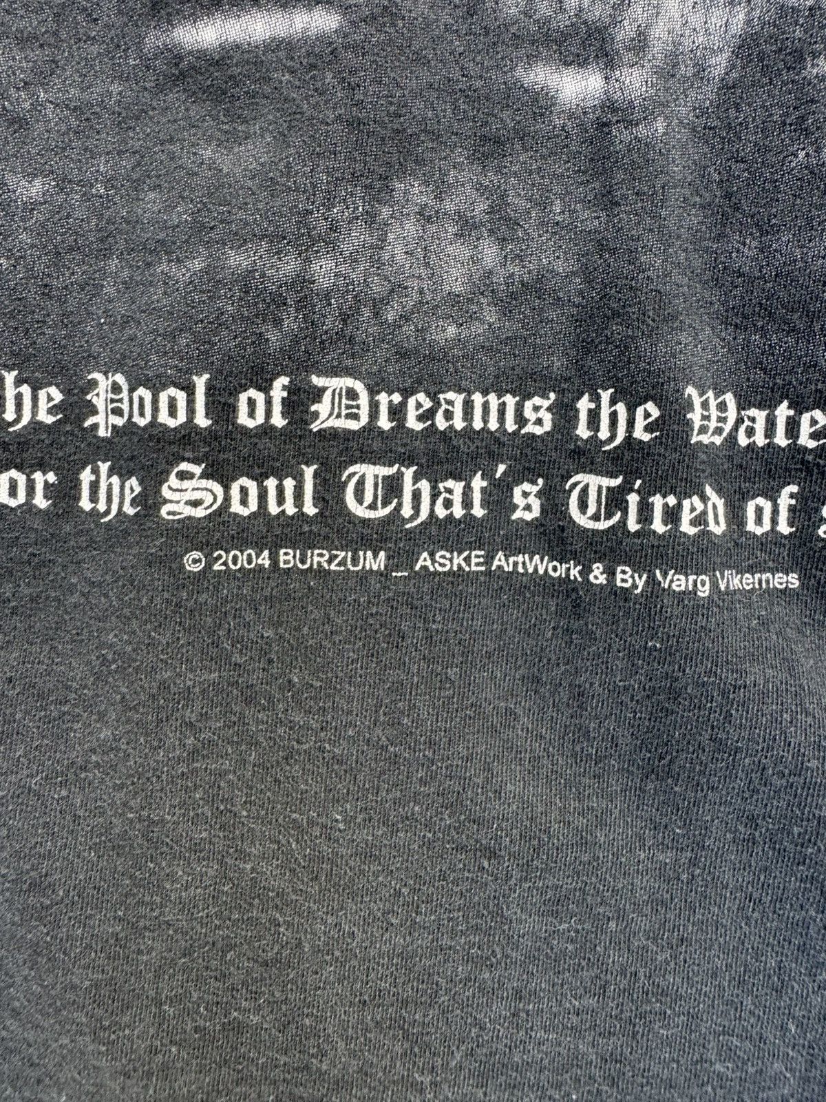Band Tees Vintage Y2K 2004 Burzum Longsleeve Shirt Size US L / EU 52-54 / 3 - 7 Thumbnail
