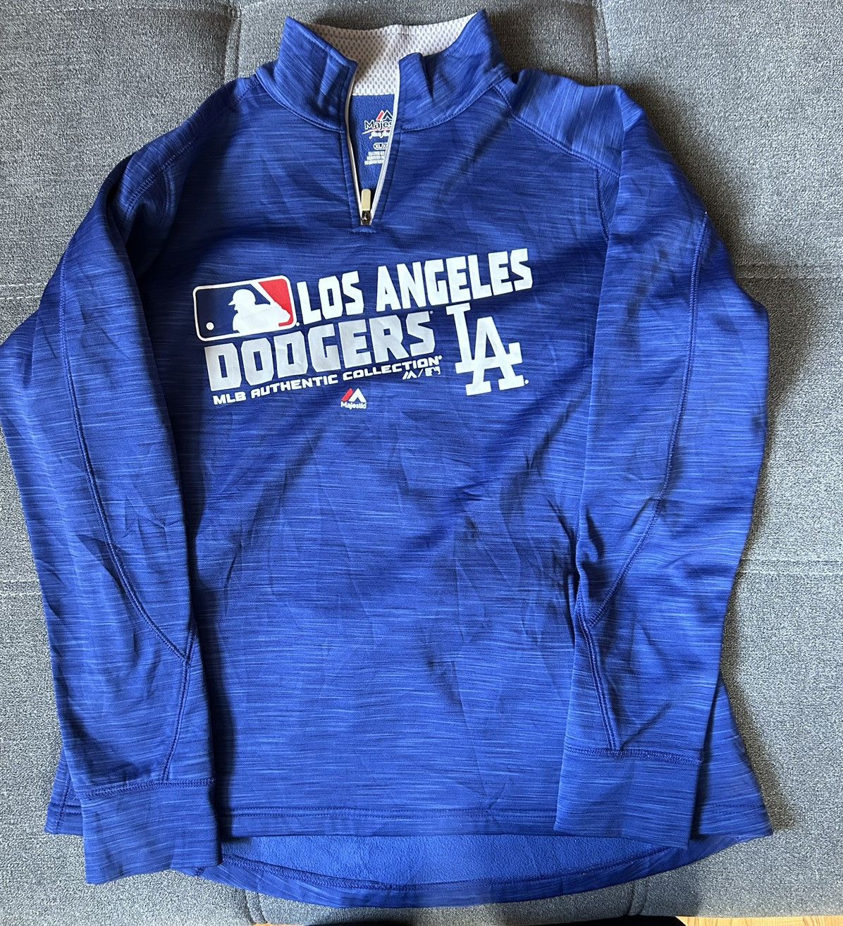 Majestic Majestic MLB Authentic Collection Los Angeles Dodgers Size US XL / EU 56 / 4 - 1 Thumbnail