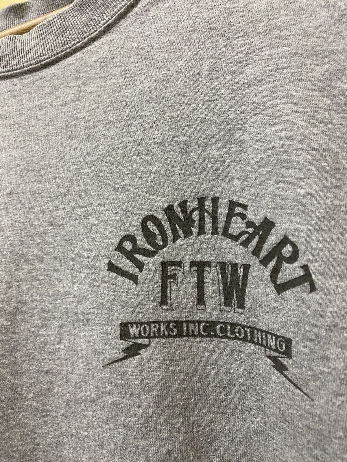 Iron Heart Iron Heart FTW Motorcycle Crewneck Tee Size US M / EU 48-50 / 2 - 3 Thumbnail