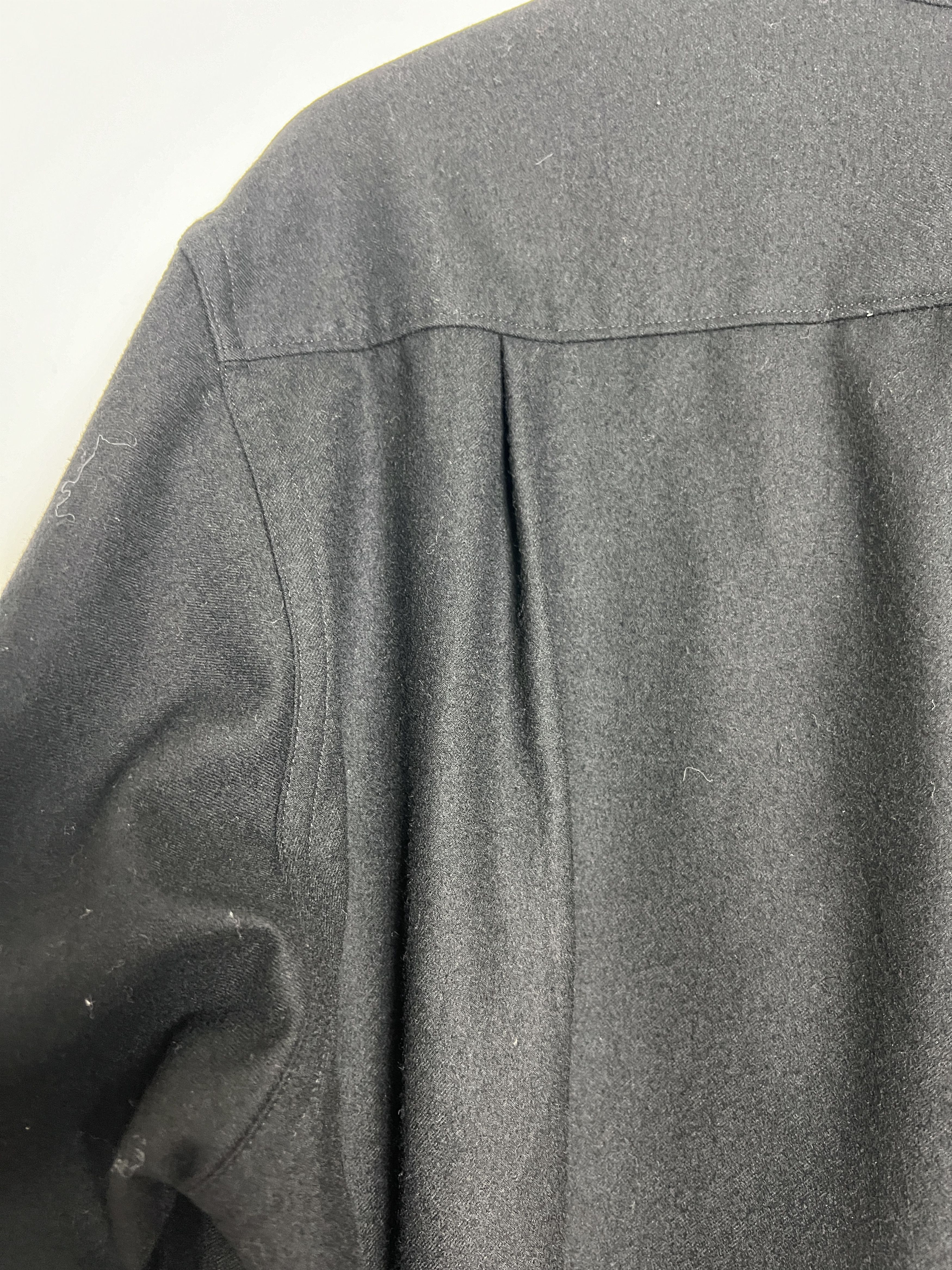 Y's for Men × Yohji Yamamoto Wool Zipped-up Fastening Shirt Jacket Size US M / EU 48-50 / 2 - 8 Thumbnail