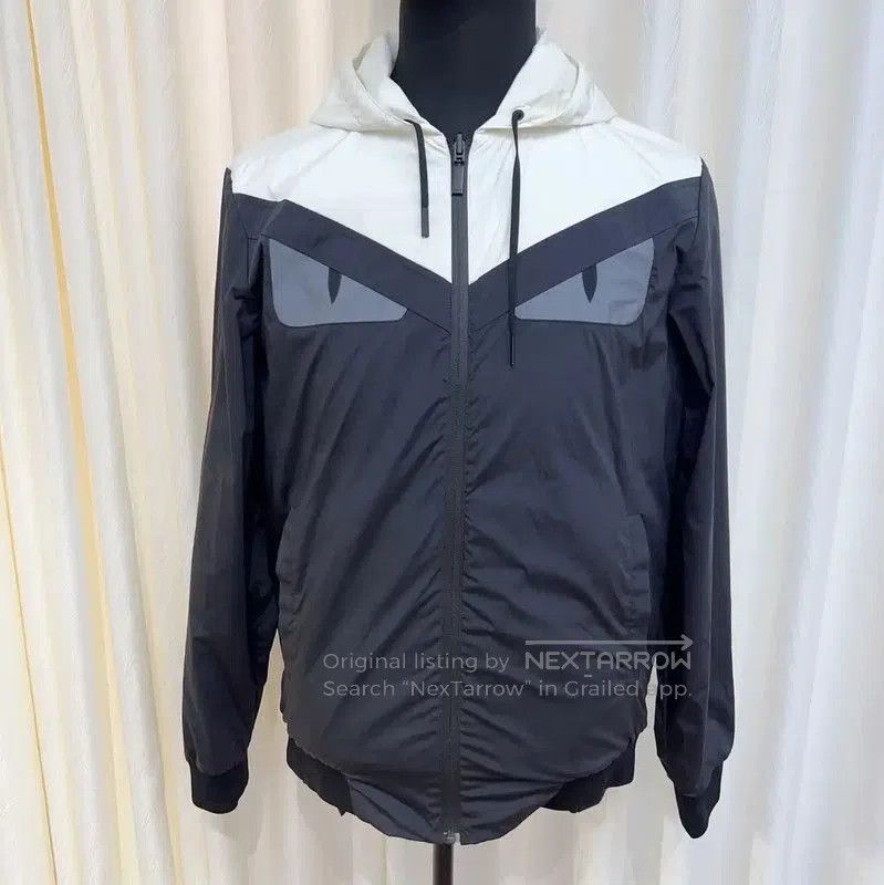 Fendi Fendi Black Men's Lightweight Jacket . Size US L / EU 52-54 / 3 - 1 Thumbnail