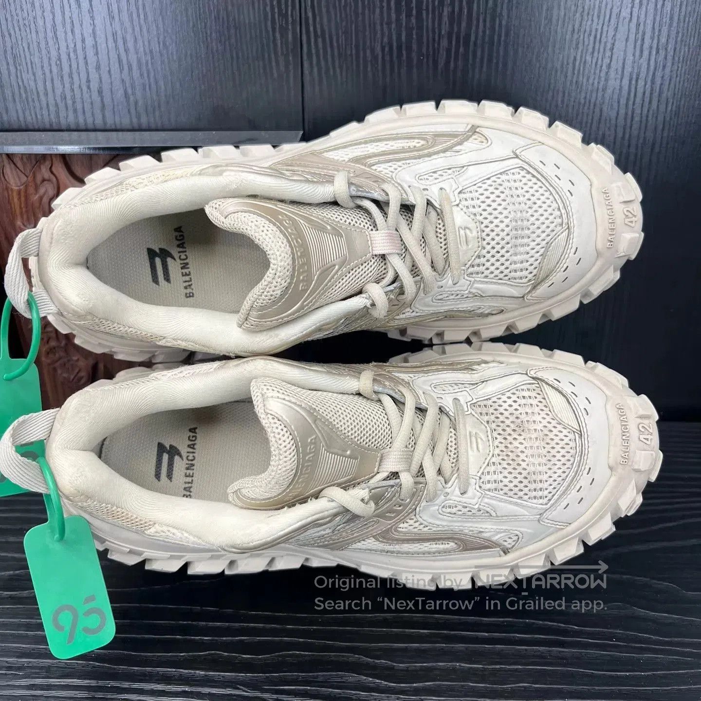 Balenciaga Multi Color Chunky Sneakers Size 9. Size US 9 / EU 42 - 6 Thumbnail