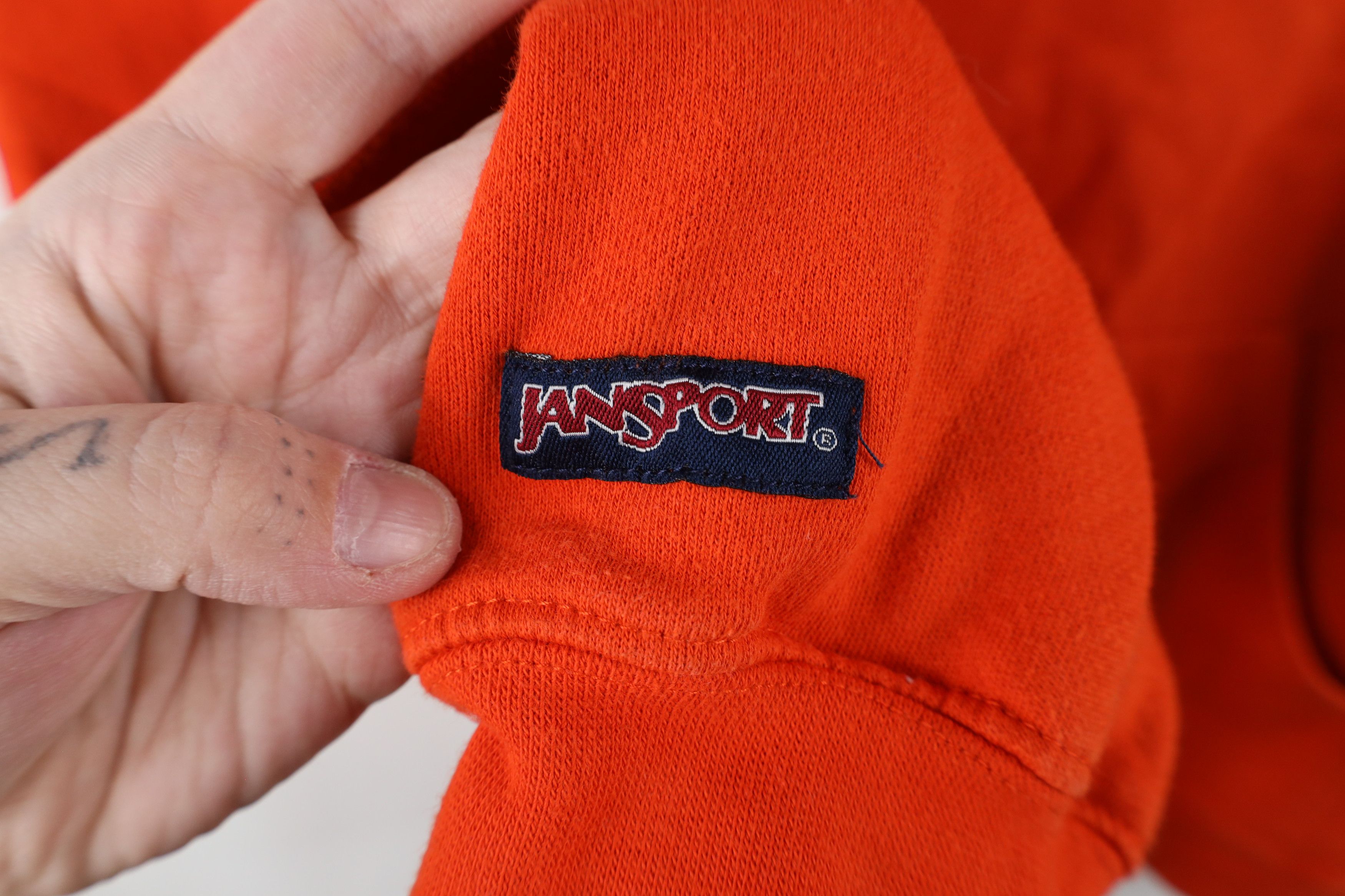 Vintage Vintage 90s Bowling State University Alumni Hoodie Orange Size US XXL / EU 58 / 5 - 7 Thumbnail