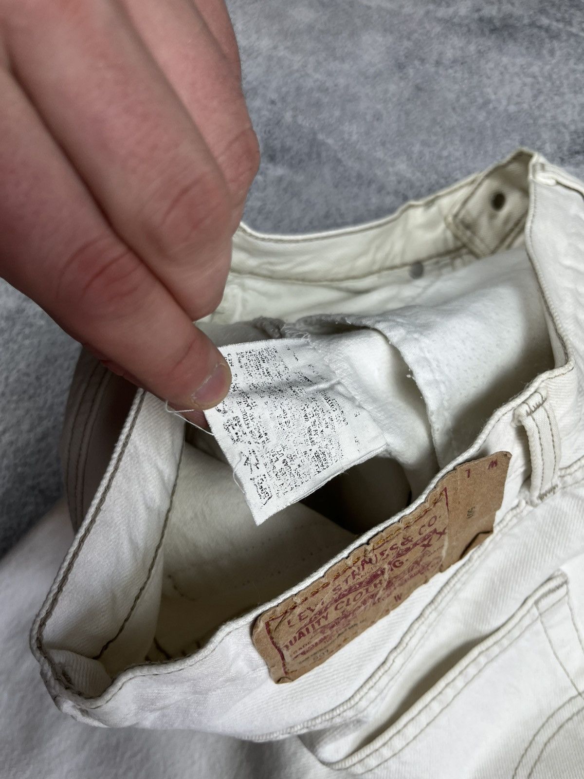 Levi's × Levi's Vintage Clothing × Vintage Levi’s denim pants vintage 90s size 32/32 Size US 32 / EU 48 - 13 Thumbnail