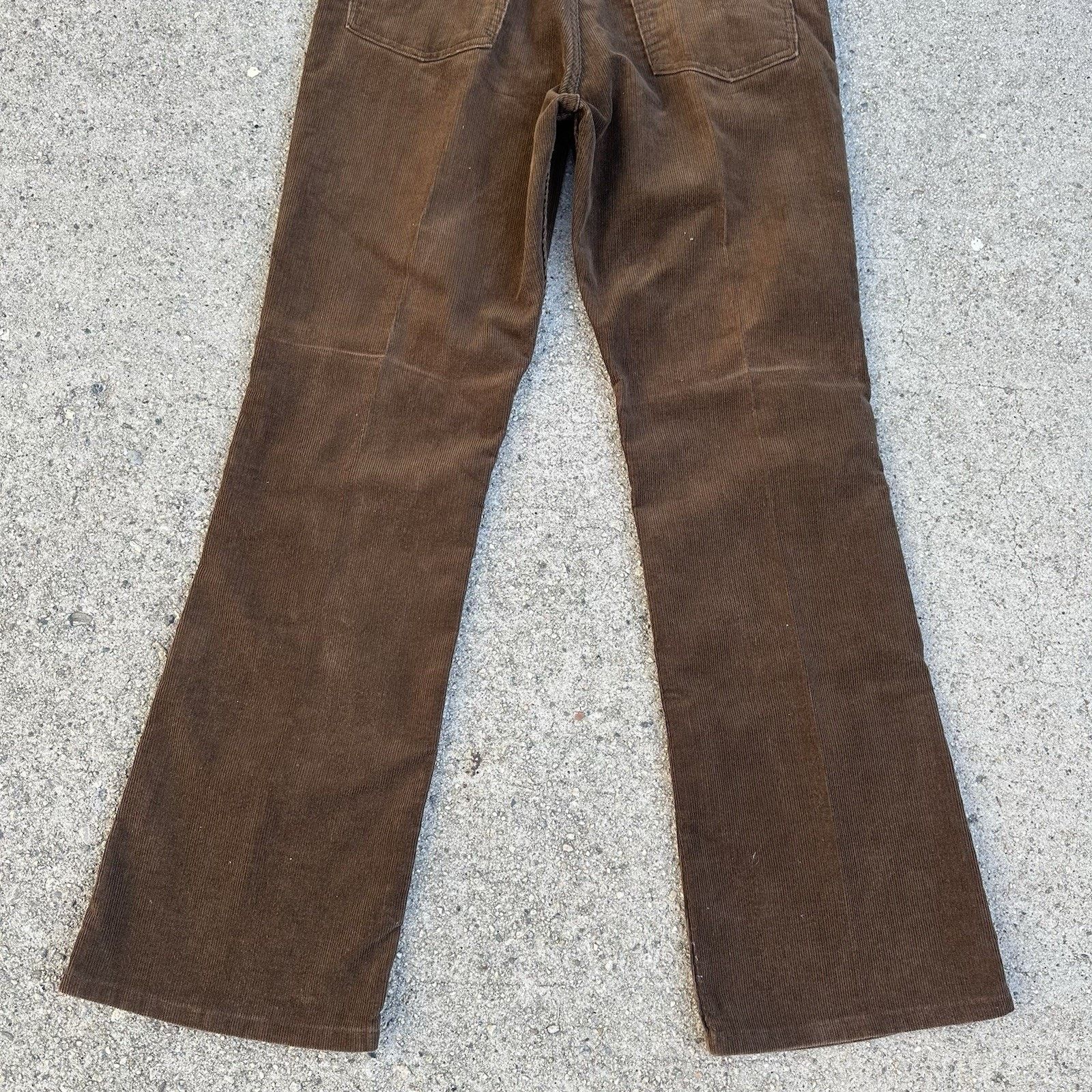 Levi's × Vintage Vintage 80s Levi’s 517 Brown Corduroy Bootcut Pants 33x31 Size US 33 - 6 Thumbnail