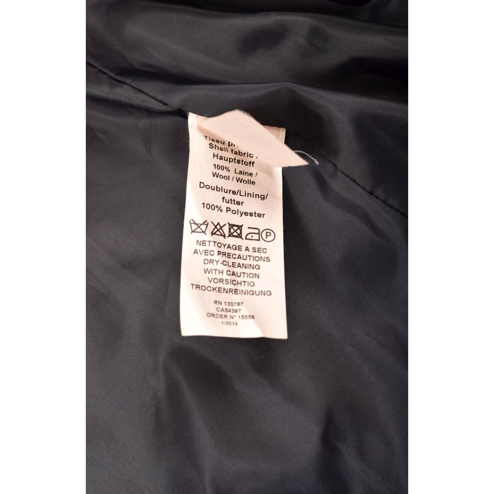 Saint James Saint James Double Breasted Dark Navy Wool Coat Anchor Buttons Coat Women XXS GB 8 100% Wool Navy Anchor Buttons 100% Wool Women Coat Size M / US 6-8 / IT 42-44 - 6 Thumbnail