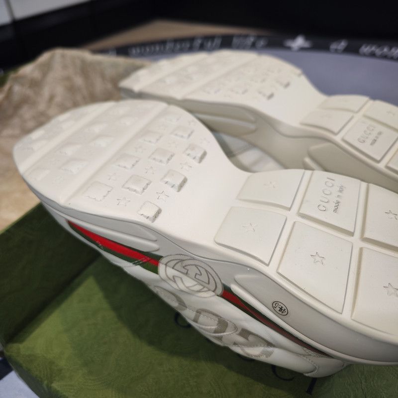 Gucci Gucci Rhyton Logo Low-Top Dad Sneakers - Size US 11 / EU 44 - 4 Thumbnail
