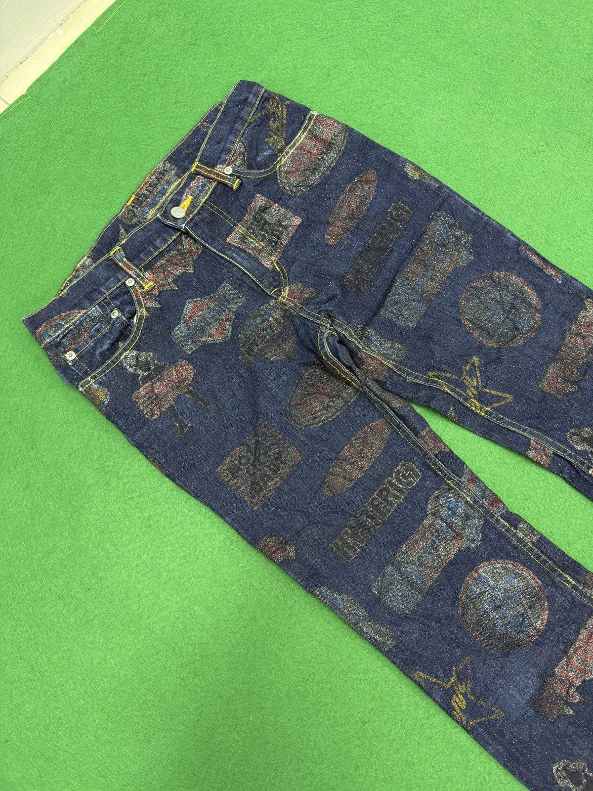 Hysteric Glamour A28 Hysteric Glamour Kinky Full Print Very Nice Size US 30 / EU 46 - 2 Thumbnail