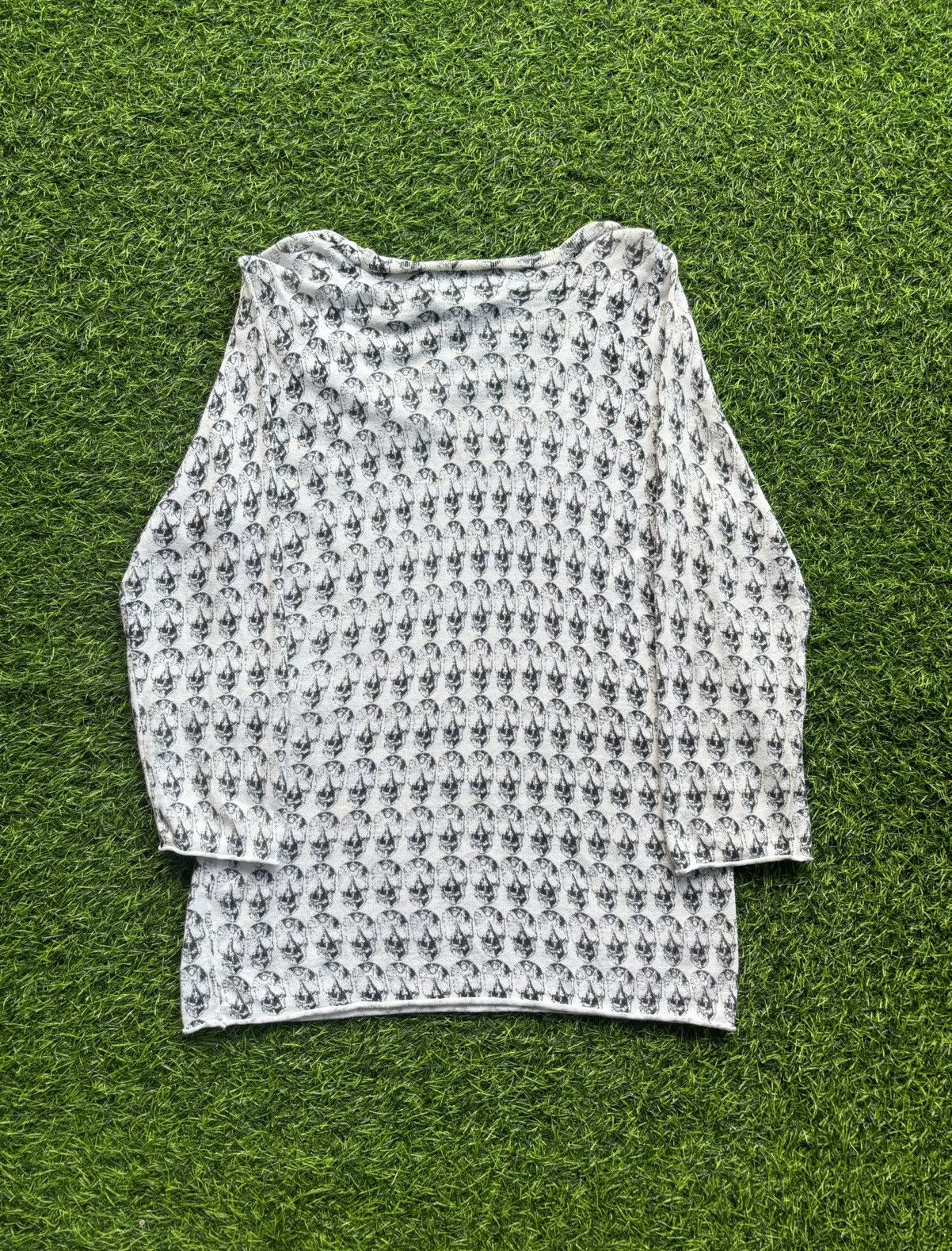 Hysteric Glamour Zadig&Voltaire Skull Punk Style Longsleeve Size US S / EU 44-46 / 1 - 4 Thumbnail
