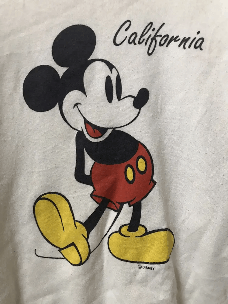 Disney Vintage Disney Mickey Mouse Sweatshirts (tag mising) Size US L / EU 52-54 / 3 - 4 Thumbnail