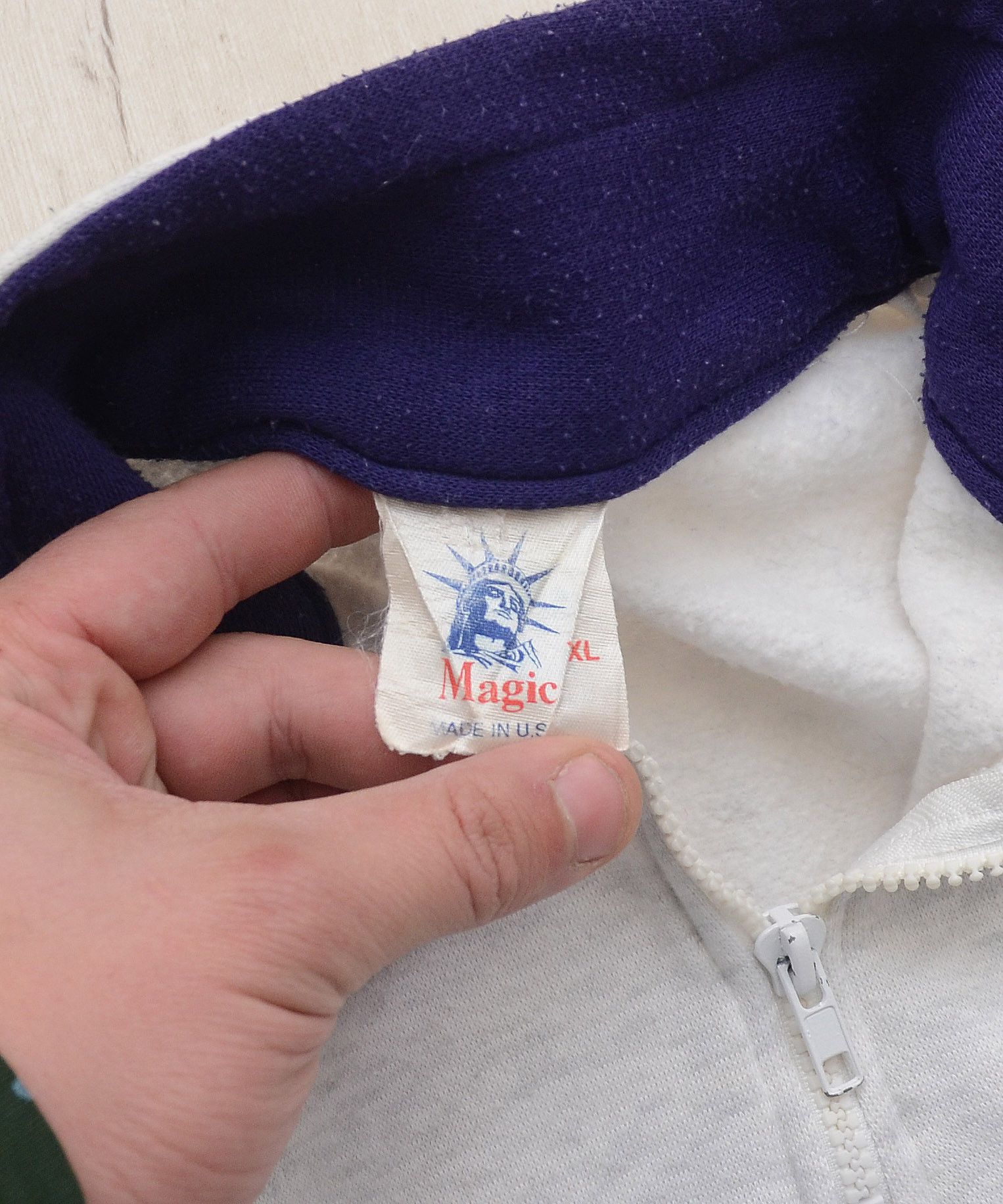 Vintage Vintage 90s San Francisco Tourist Zip Pullover Sweatshirt Size US XL / EU 56 / 4 - 8 Thumbnail