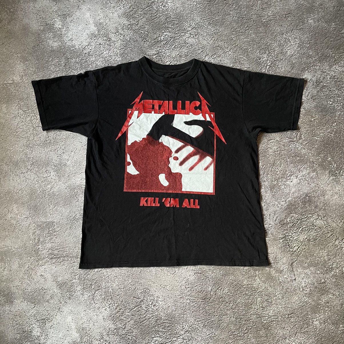 Vintage Vintage 2000s Metallica Band Graphic Tee Black Oversized L Size US L / EU 52-54 / 3 - 2 Thumbnail