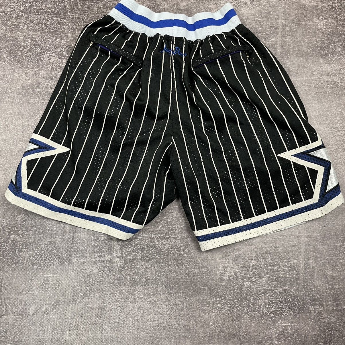 NBA Vintage Just Don NBA Orlando Magic 1992 Made in USA Shorts Size US 32 / EU 48 - 12 Thumbnail