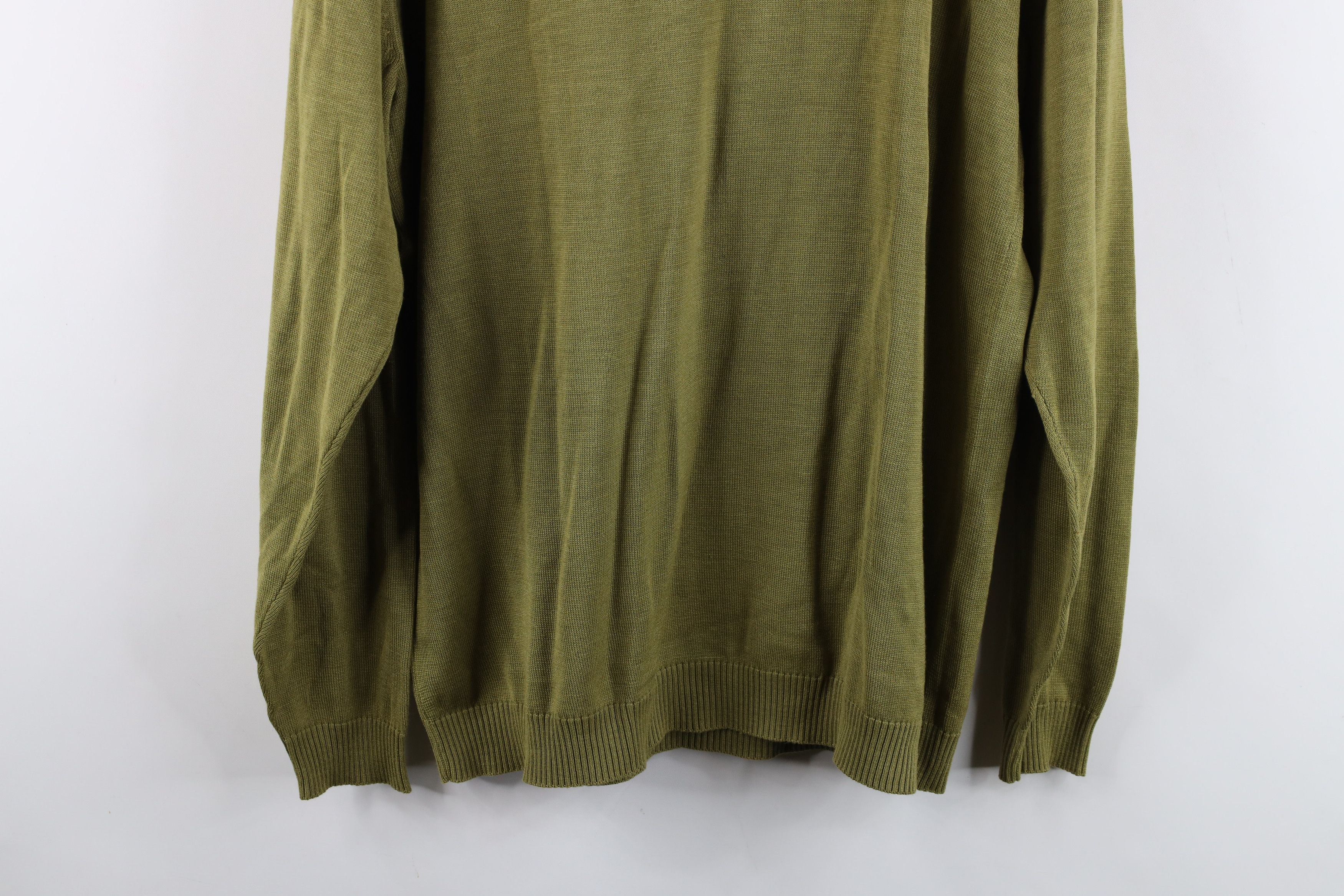 Vintage Deadstock Vintage 90s Streetwear Knit Mock Neck Sweater Size US L / EU 52-54 / 3 - 13 Thumbnail