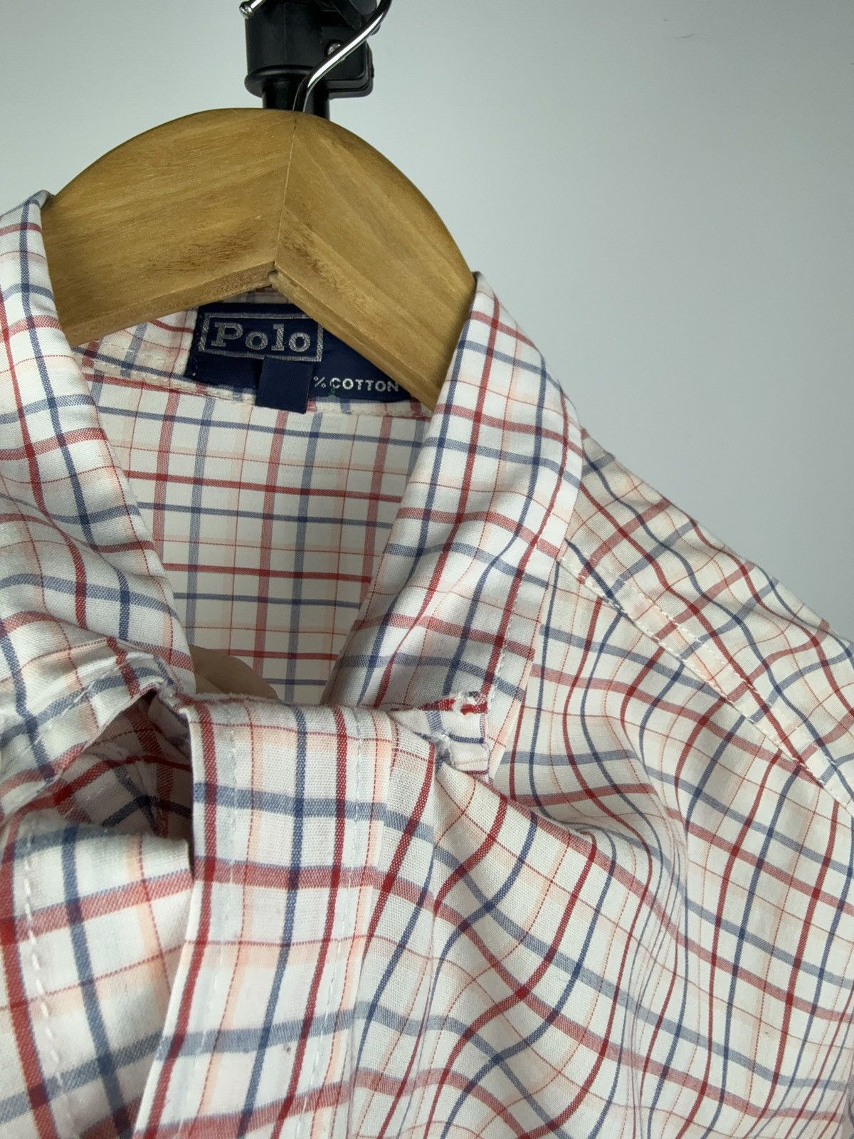 Polo Ralph Lauren Vintage Polo Ralph Lauren Check Shirt Japan Market 90s Size US L / EU 52-54 / 3 - 6 Thumbnail