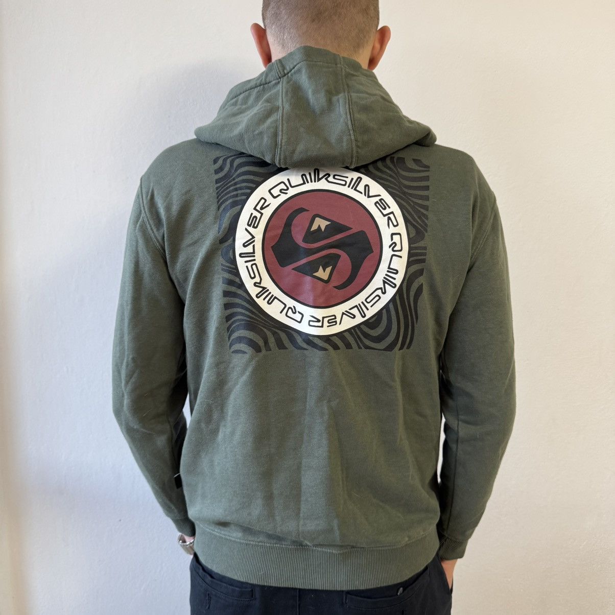 Quiksilver Vintage hoodie quiksilver y2k Size US S / EU 44-46 / 1 - 1 Thumbnail