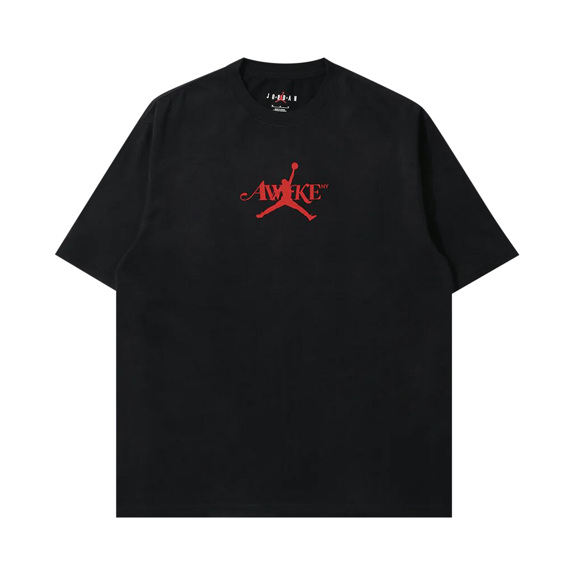 Awake NY × Jordan Brand AWAKE x Jordan 5 Borough Tee Black