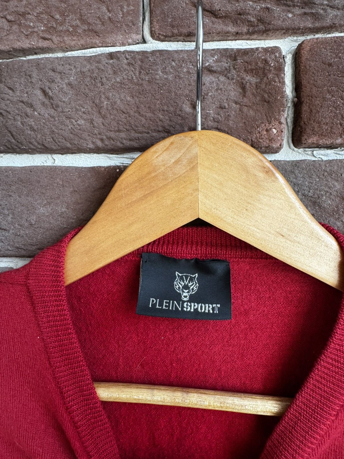 Philipp Plein Rare Philipp Plein Sport Tiger Merino Wool Knit Sweater M Size US L / EU 52-54 / 3 - 6 Thumbnail