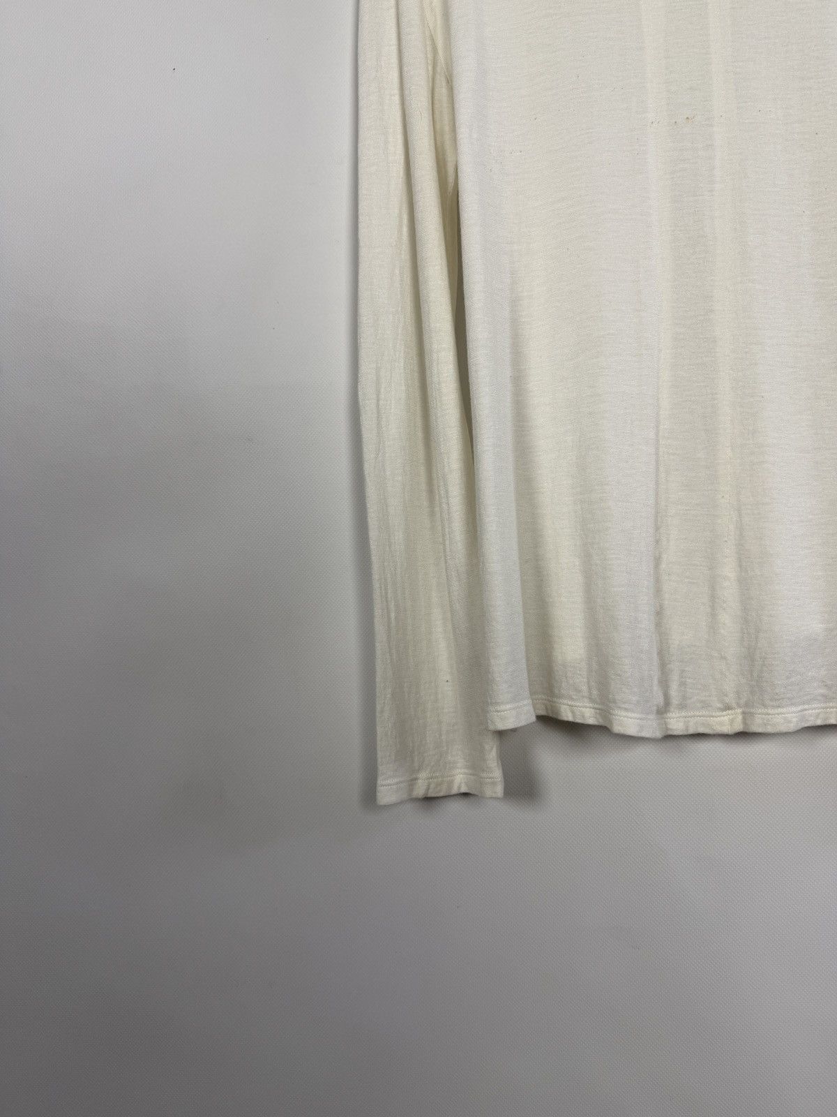 lot78 Lot78 Micromodal Cashmere Blend Long Sleeve Top Pullover XL Size XL / US 12-14 / IT 48-50 - 14 Thumbnail