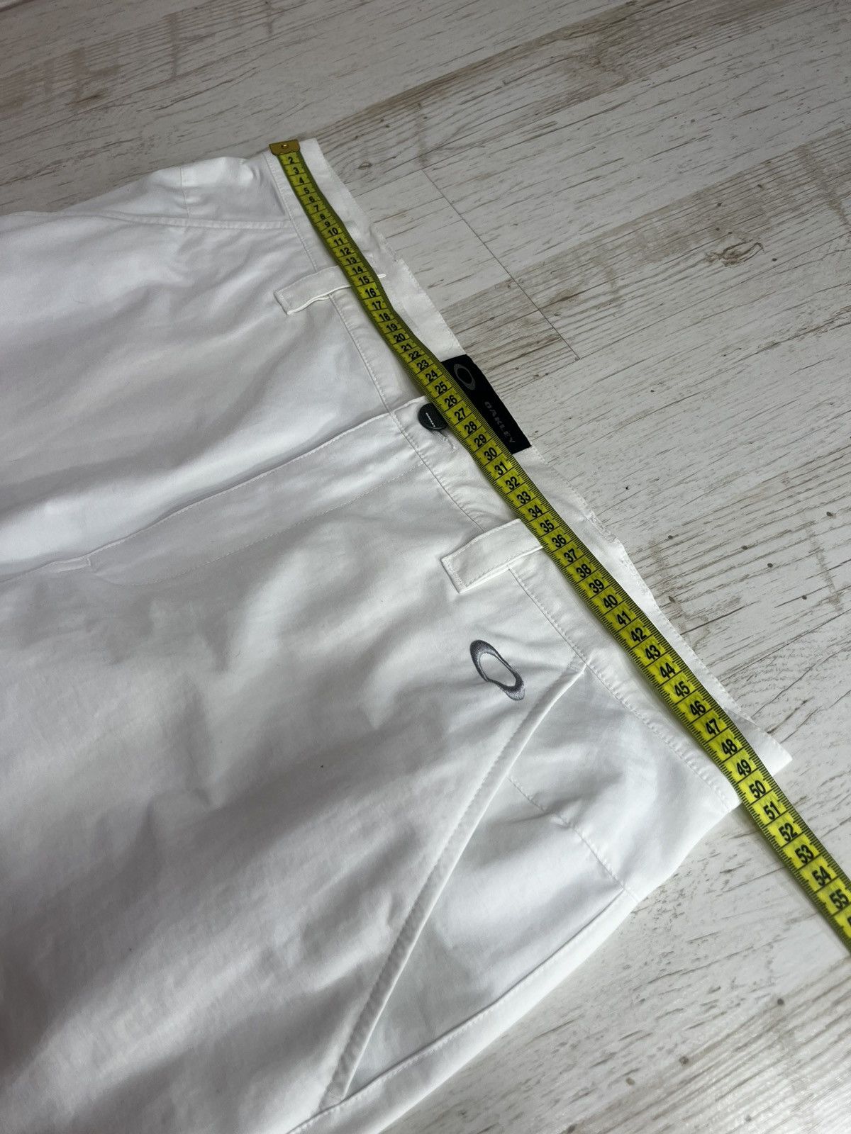 Oakley Oakley White Nylon Pants W38 L34 Technical Wide Leg Size US 38 / EU 54 - 13 Thumbnail