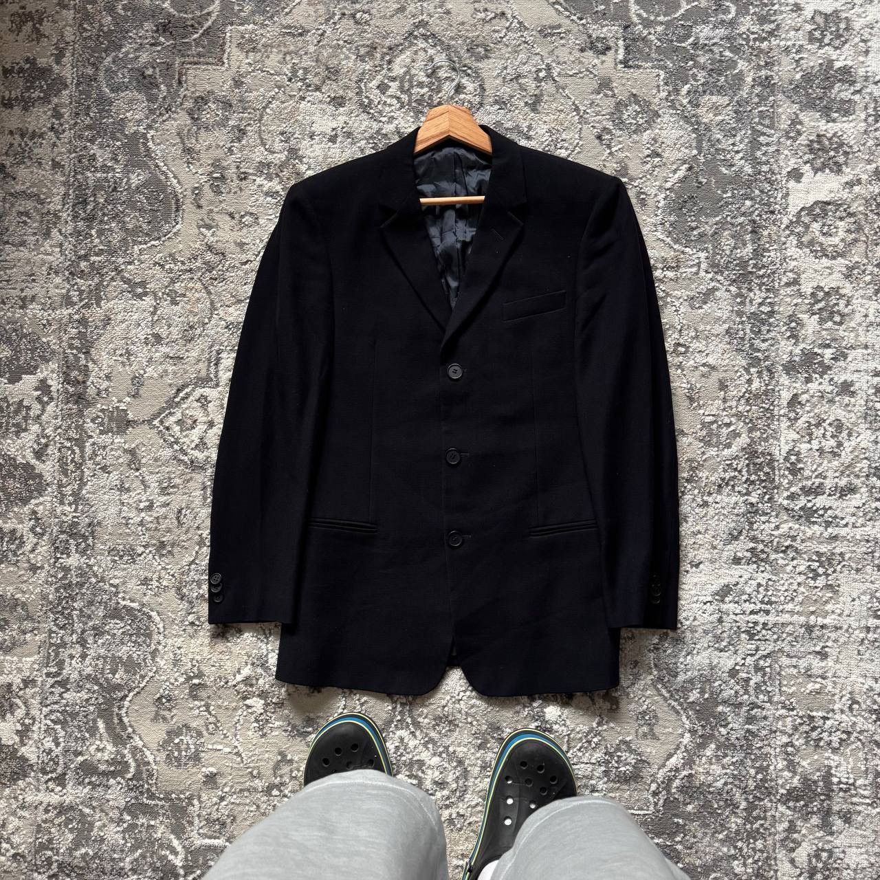 Emporio Armani Emporio Armani Wool Blazer Jacket Size 46R - 2 Thumbnail