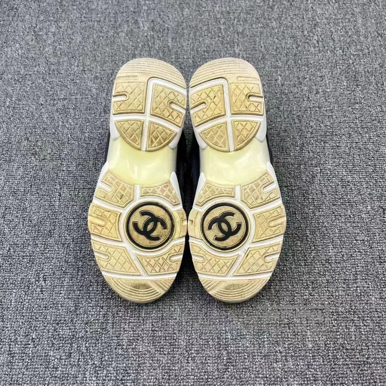 Chanel purple woven logo sports casual shoes. Size US 5 / IT 35 - 4 Thumbnail