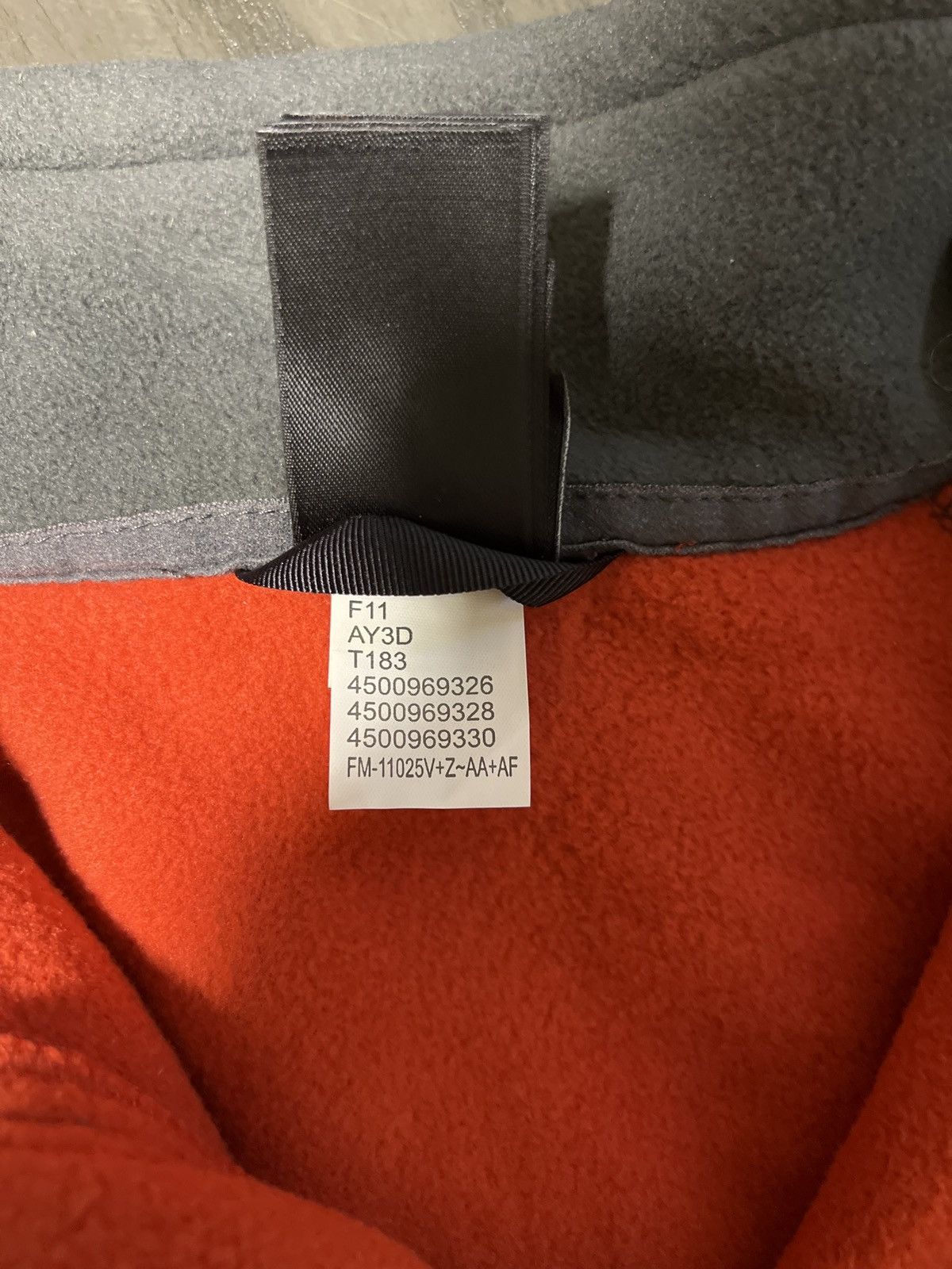 The North Face NWT TheNorthFace Khumbu Fleece Jacket Mens Sm MoltenRed/Gray Size US S / EU 44-46 / 1 - 9 Thumbnail