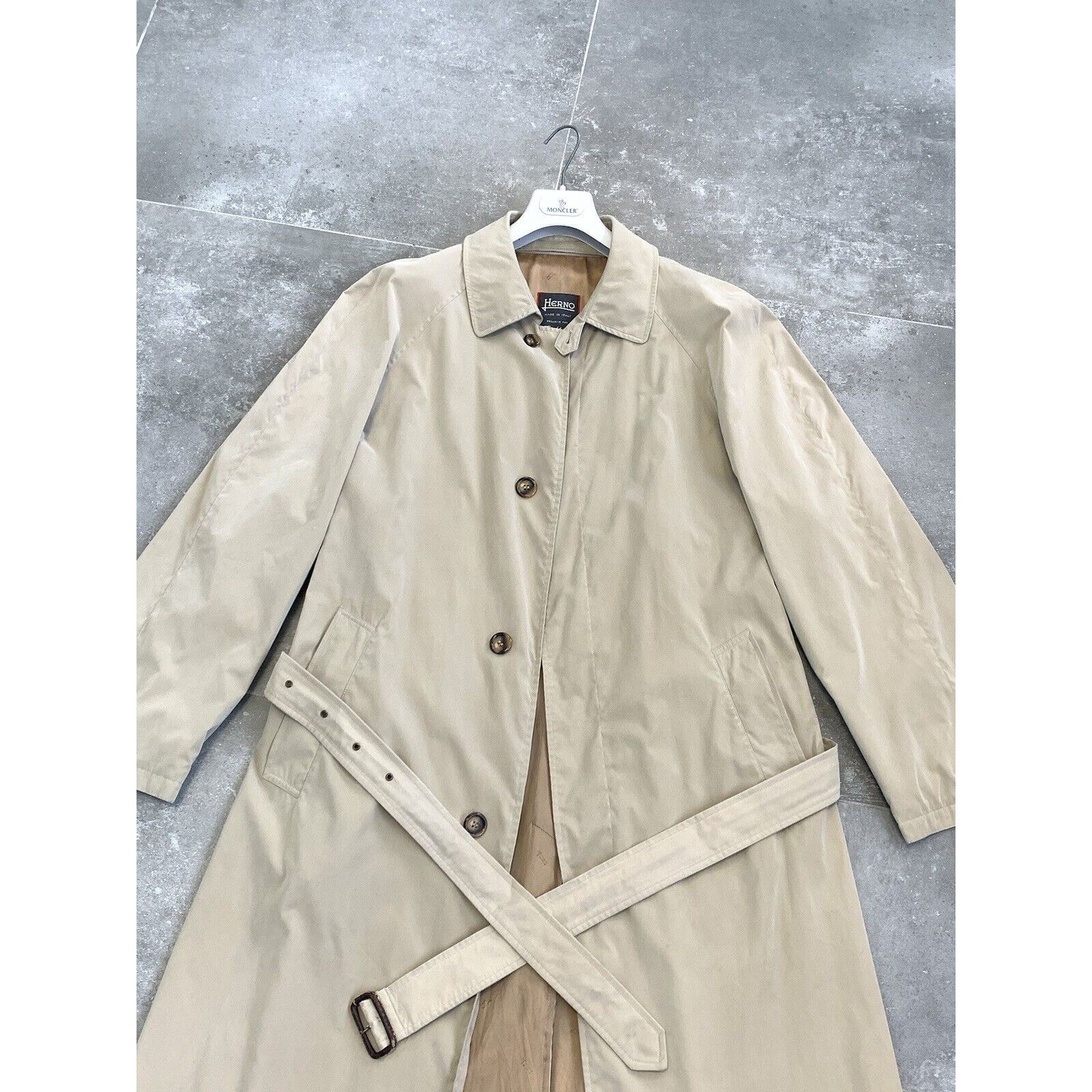 Herno × Vintage Men's HERNO Trench Coat Formal Jacket Mac Size EU 50 - 52 L Size US L / EU 52-54 / 3 - 8 Thumbnail