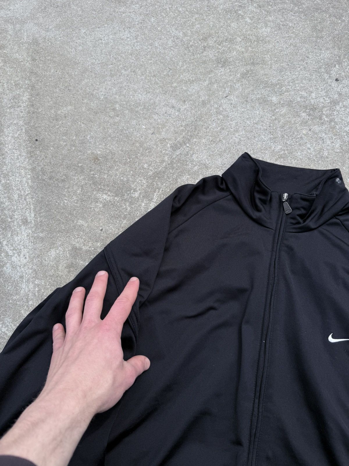 Other Vintage Nike Y2K avantgarde streetwear zip jacket Size US L / EU 52-54 / 3 - 8 Thumbnail