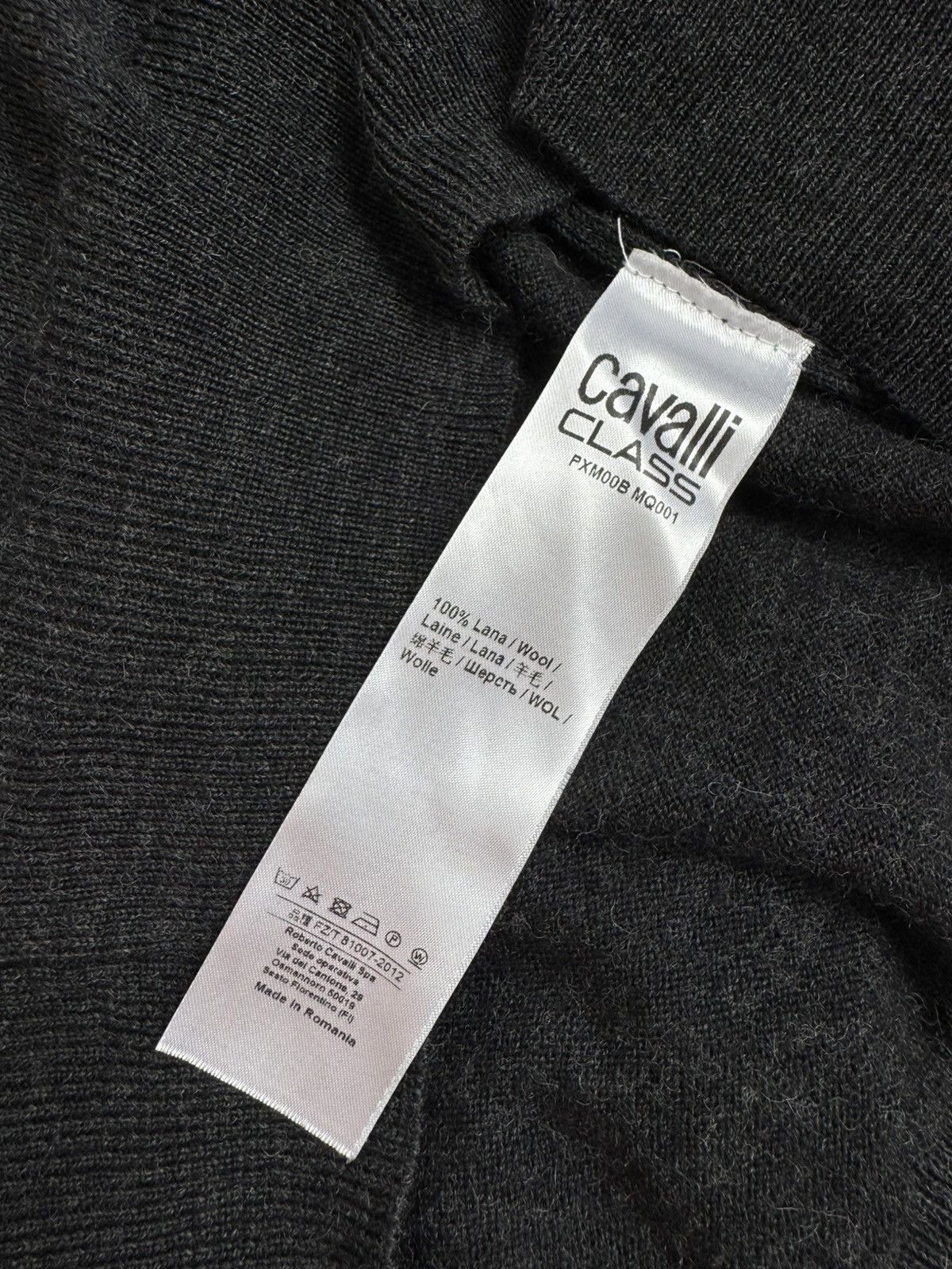 Cavalli Class Cavalli Class Gray, 100% wool Size US S / EU 44-46 / 1 - 5 Thumbnail