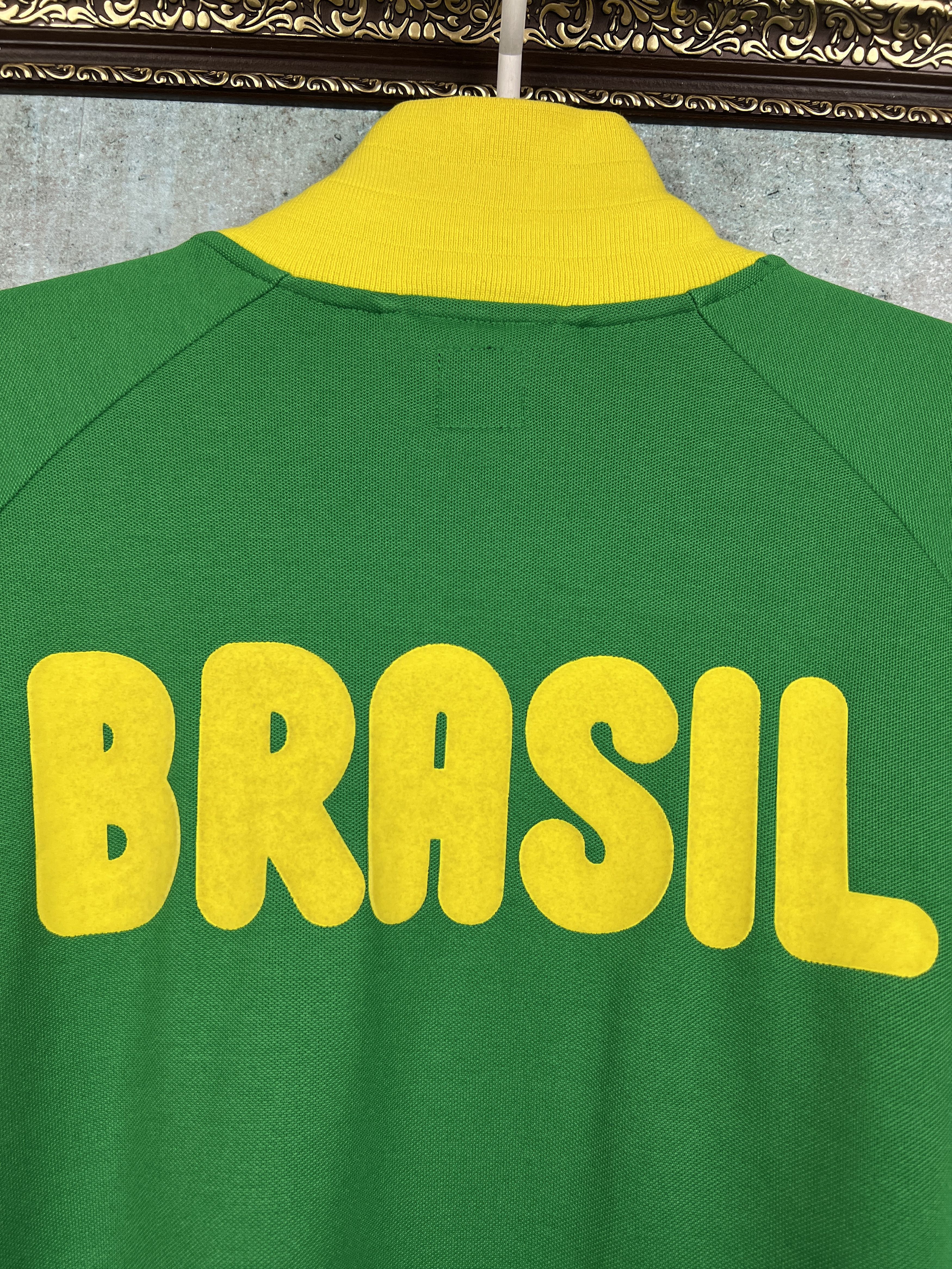 Adidas Originals Brazil Football Jacket Soccer World Cup Track Top Size US L / EU 52-54 / 3 - 11 Thumbnail