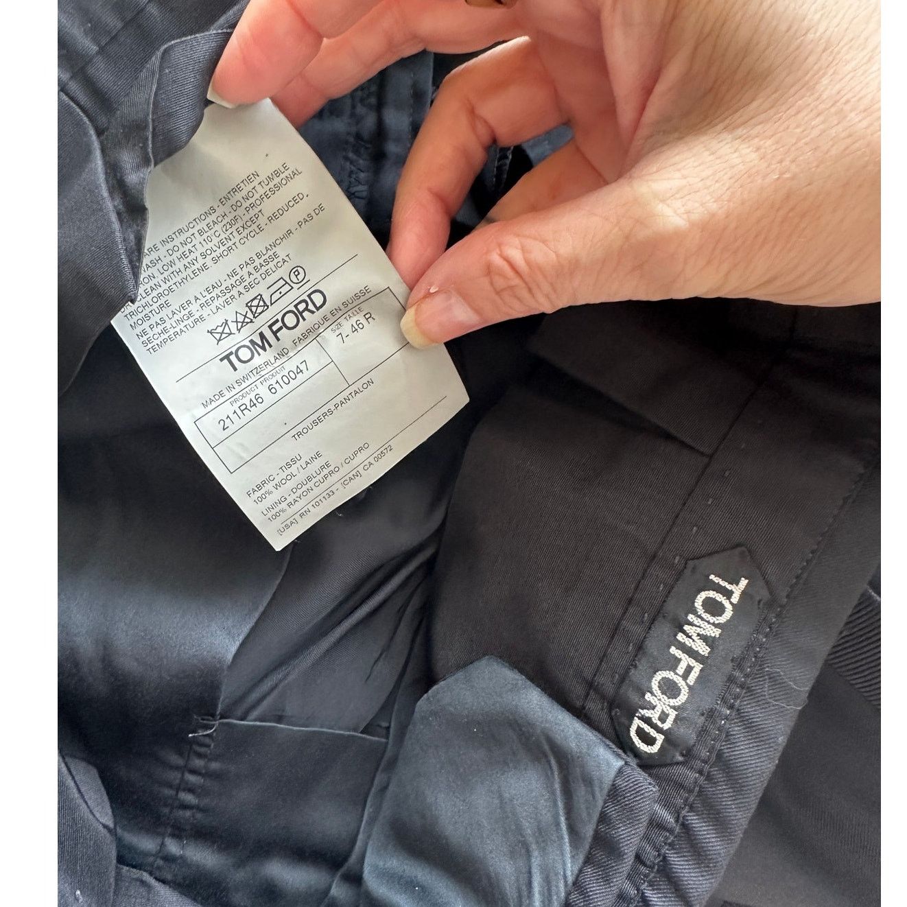 Tom Ford Tom Ford Black Tuxedo Trousers Size 46 Grosgrain Side Stripe Size US 30 / EU 46 - 10 Thumbnail