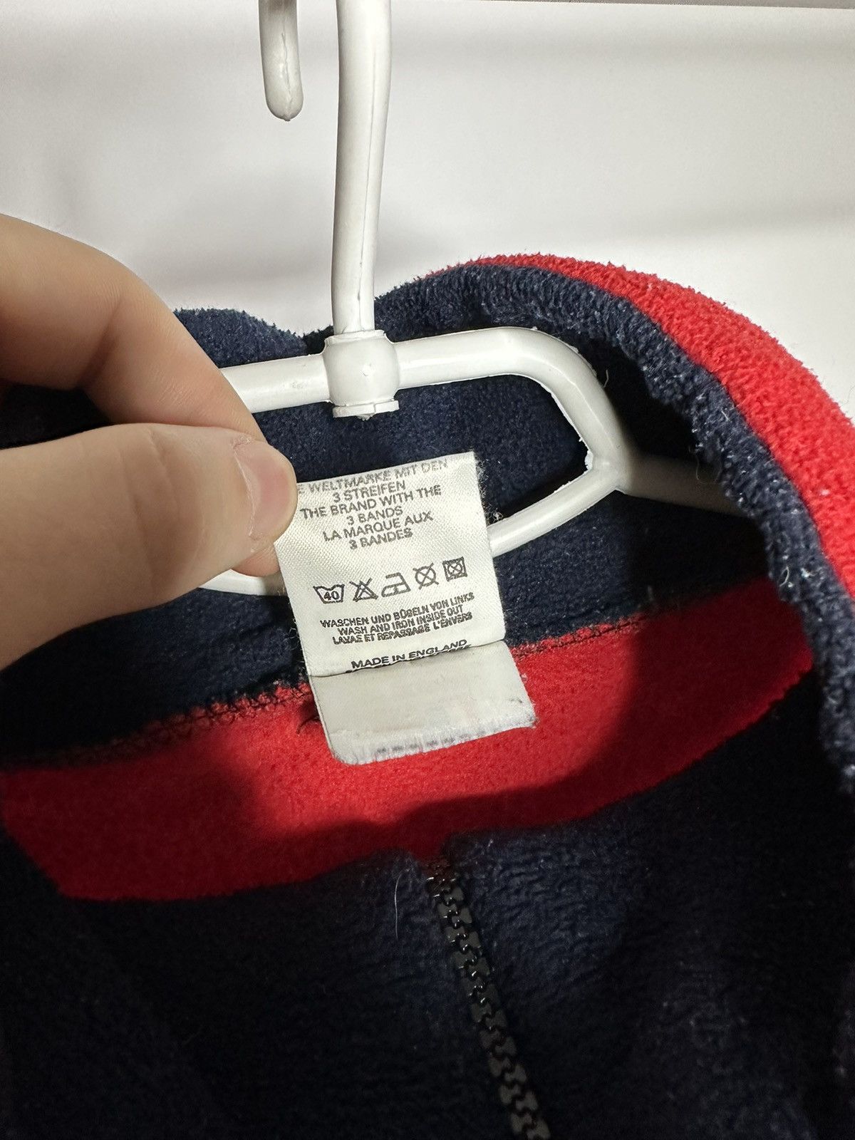 Adidas × Vintage Adidas Vintage Fleece Size US L / EU 52-54 / 3 - 6 Thumbnail