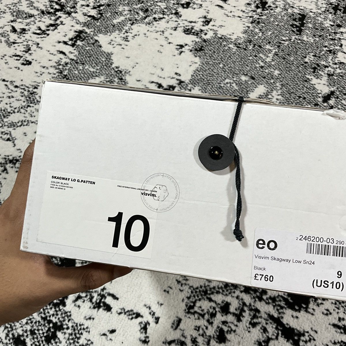 Visvim VISVIM SKAGWAY LO G.PATTEN 0122201001003 Size US 10 / EU 43 - 14 Thumbnail