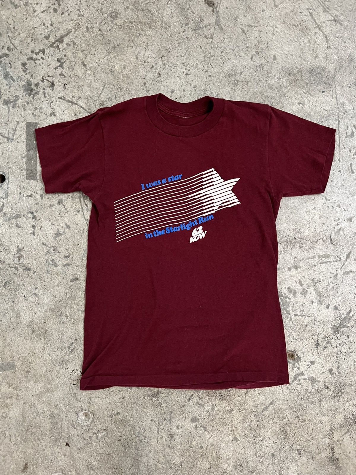 Vintage Vintage 80s I was a star in the starlight run marathon XS Size US XS / EU 42 / 0 - 1 Thumbnail