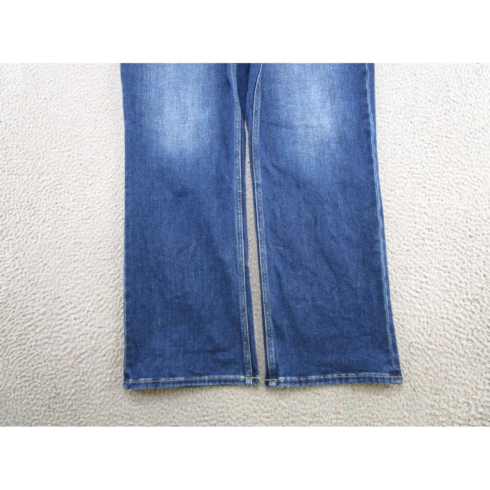 Vintage BKE Buckle Jeans Cropped High Rise Straight Blue 33x28 Denim 5-Pocket Womens Regular Modern Spring Summer Fall Boys Girls Mens Size 24" / US 00 / IT 34 - 2 Thumbnail