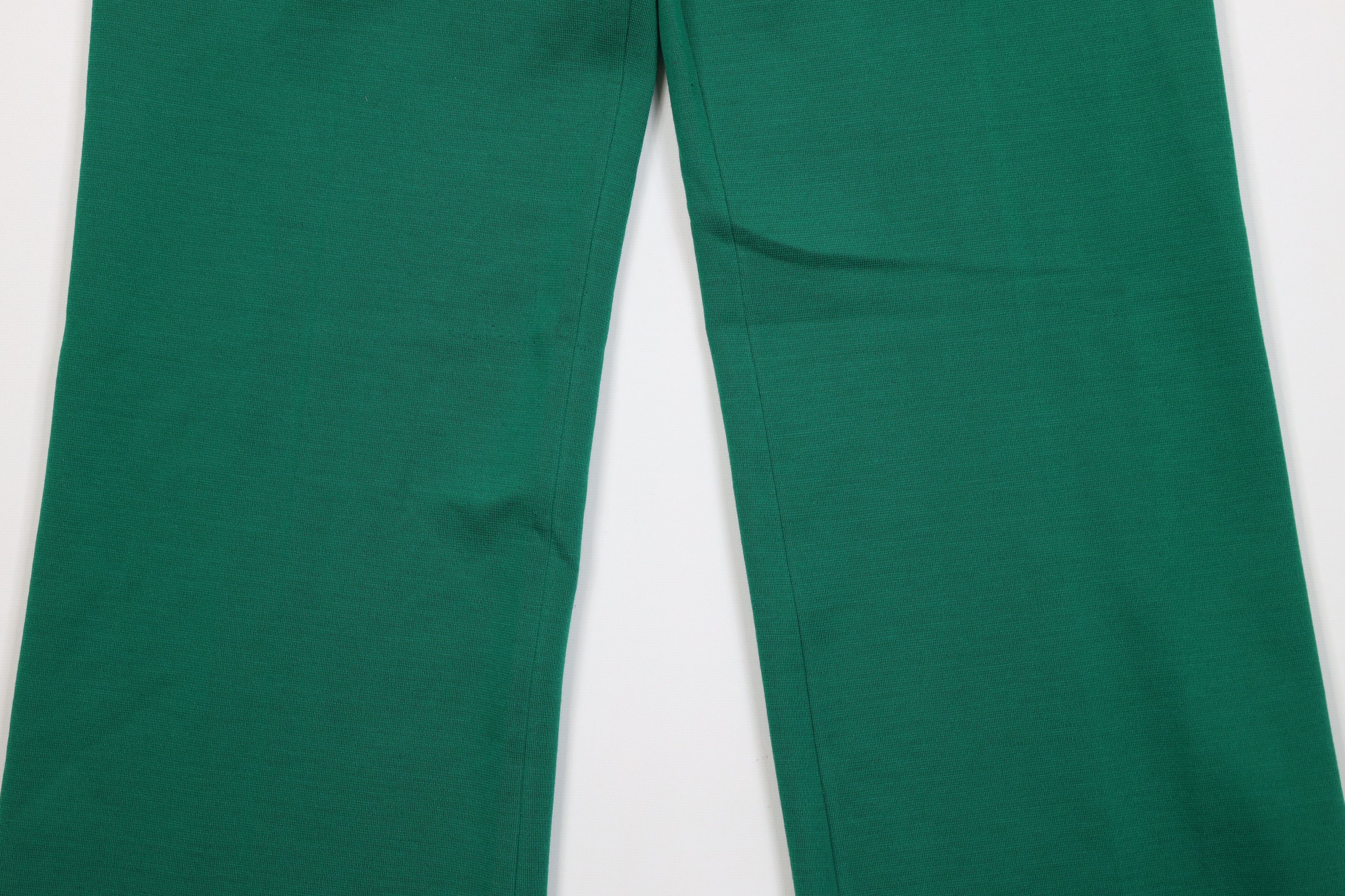 Vintage Vintage 70s Streetwear Wide Leg Bell Bottoms Pants Green USA Size 36" / US 14 / IT 50 - 11 Thumbnail