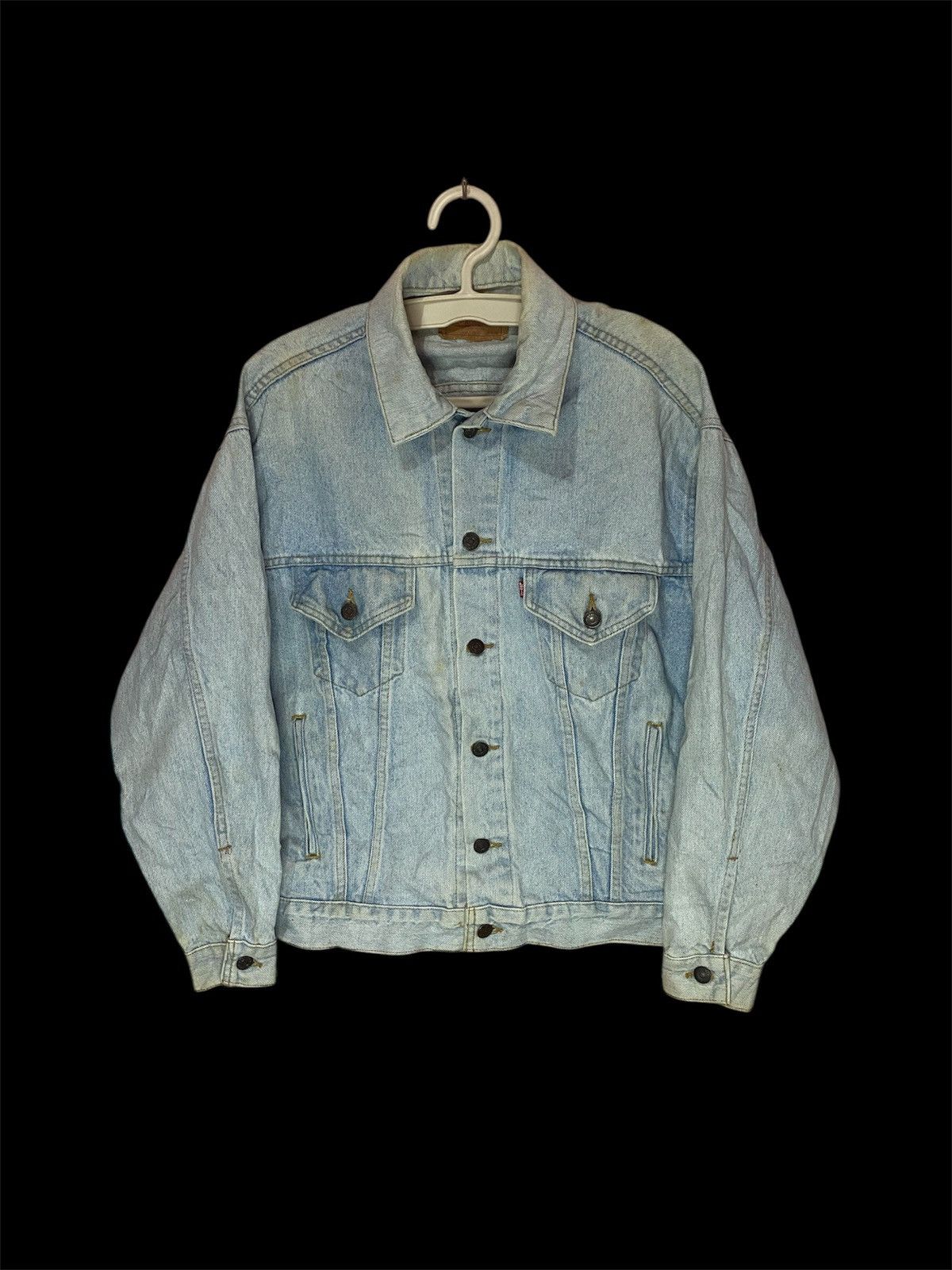 Levi's × Levi's Vintage Clothing × Vintage Vintage 90s levi's trucker denim jacket made in usa Size US M / EU 48-50 / 2 - 1 Thumbnail