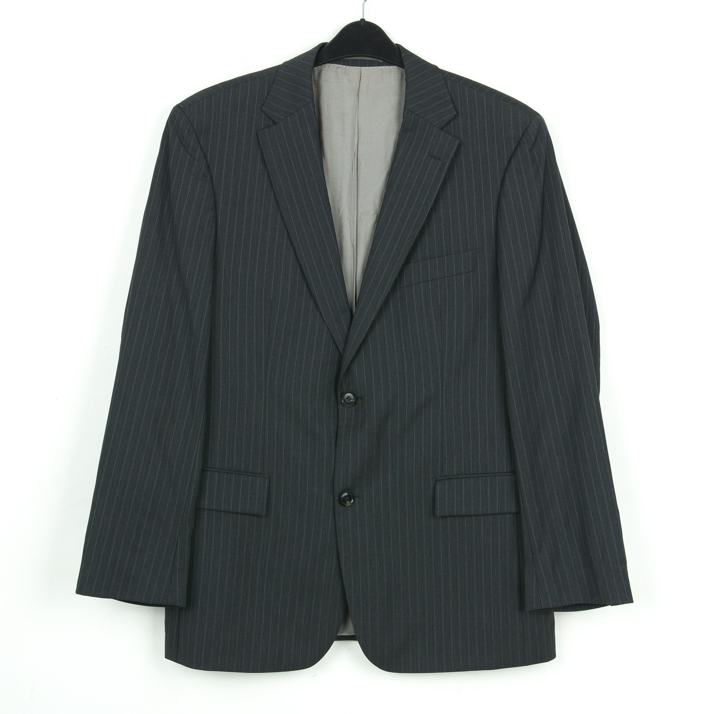 Hugo Boss Pasolini/Movie Wool Men Pinstriped Blazer Jacket EU 52 Coat Size 42R - 1 Thumbnail