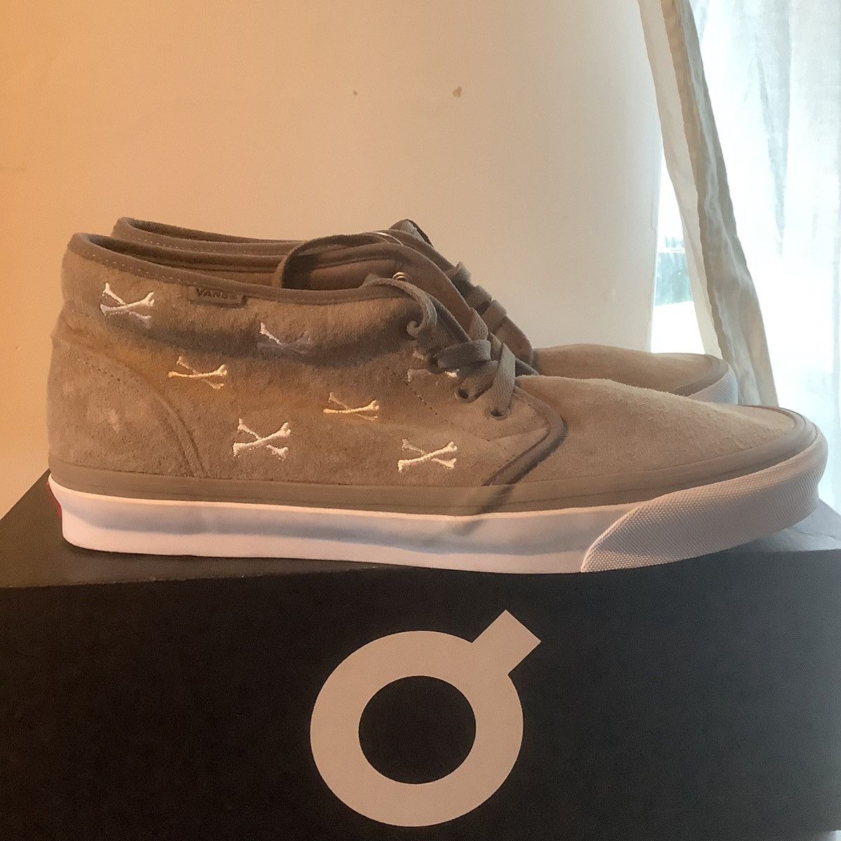 Vans × Wtaps Vans Vault x WTAPS OG Chukka LX Suede Olive Whisper White Size US 12 / EU 45 - 3 Thumbnail